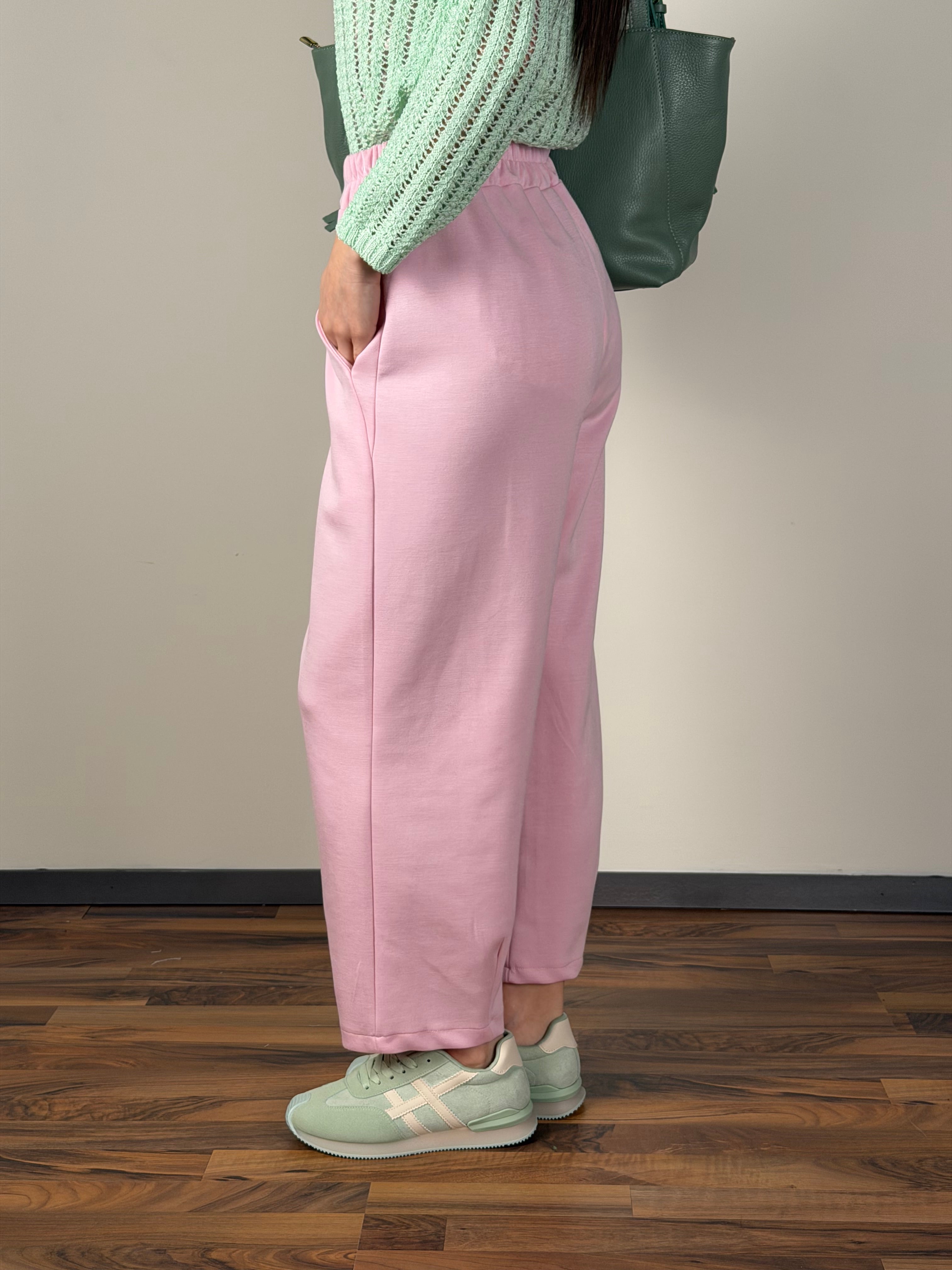 Pantalone Angelina rosa