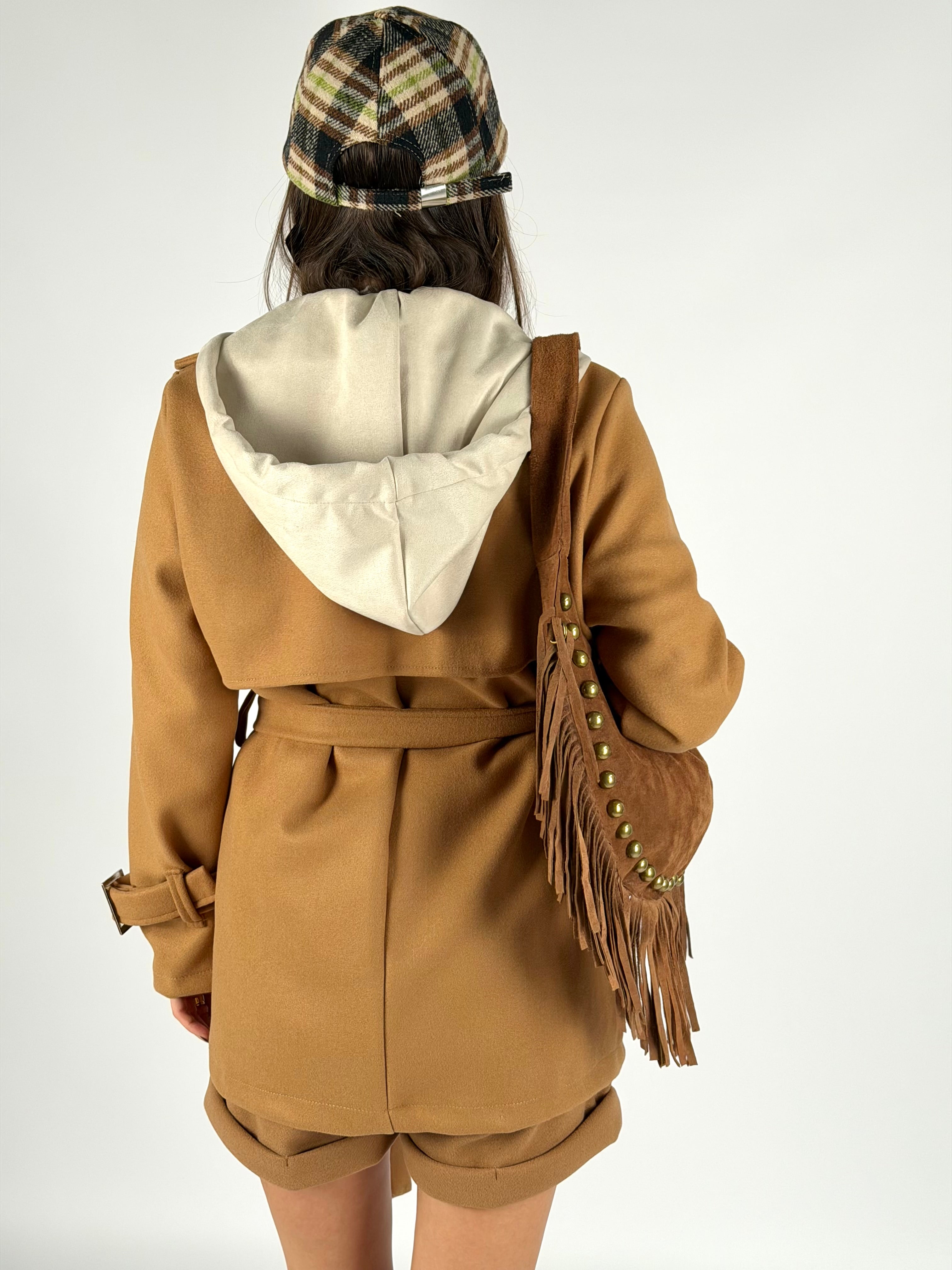 Cappotto Sharon tabacco