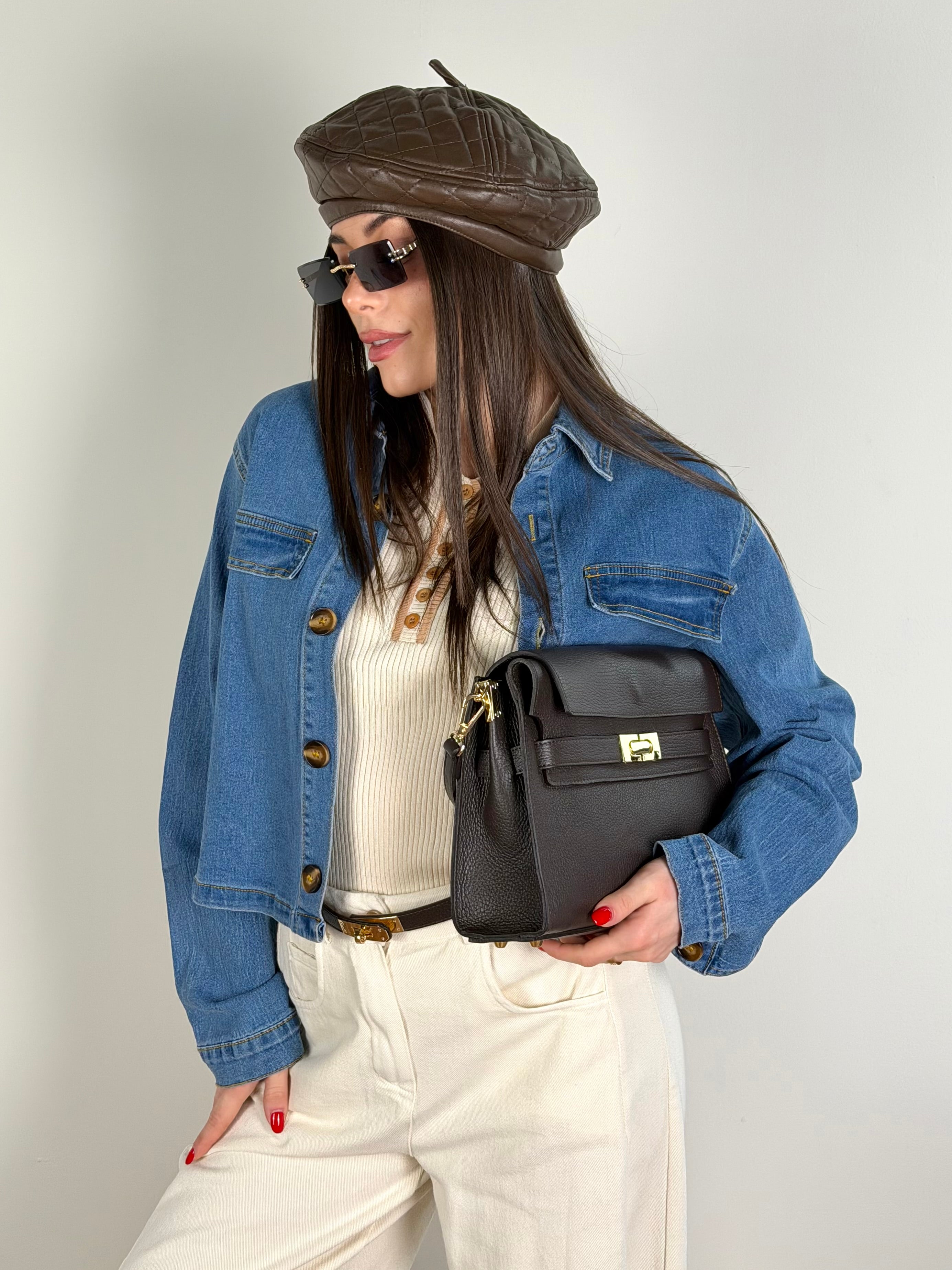 Giubbino denim Lexie