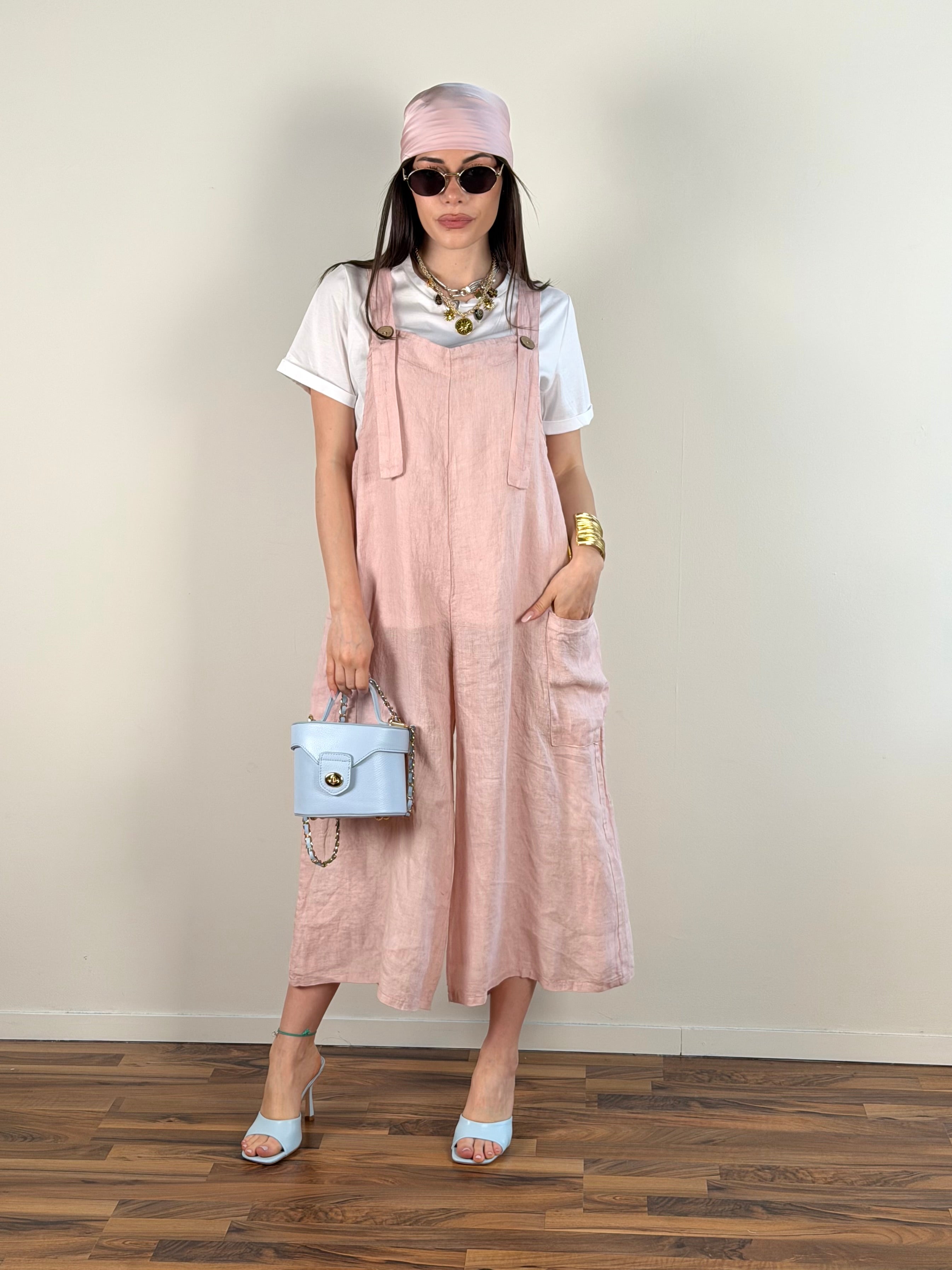 Tuta Harper rosa