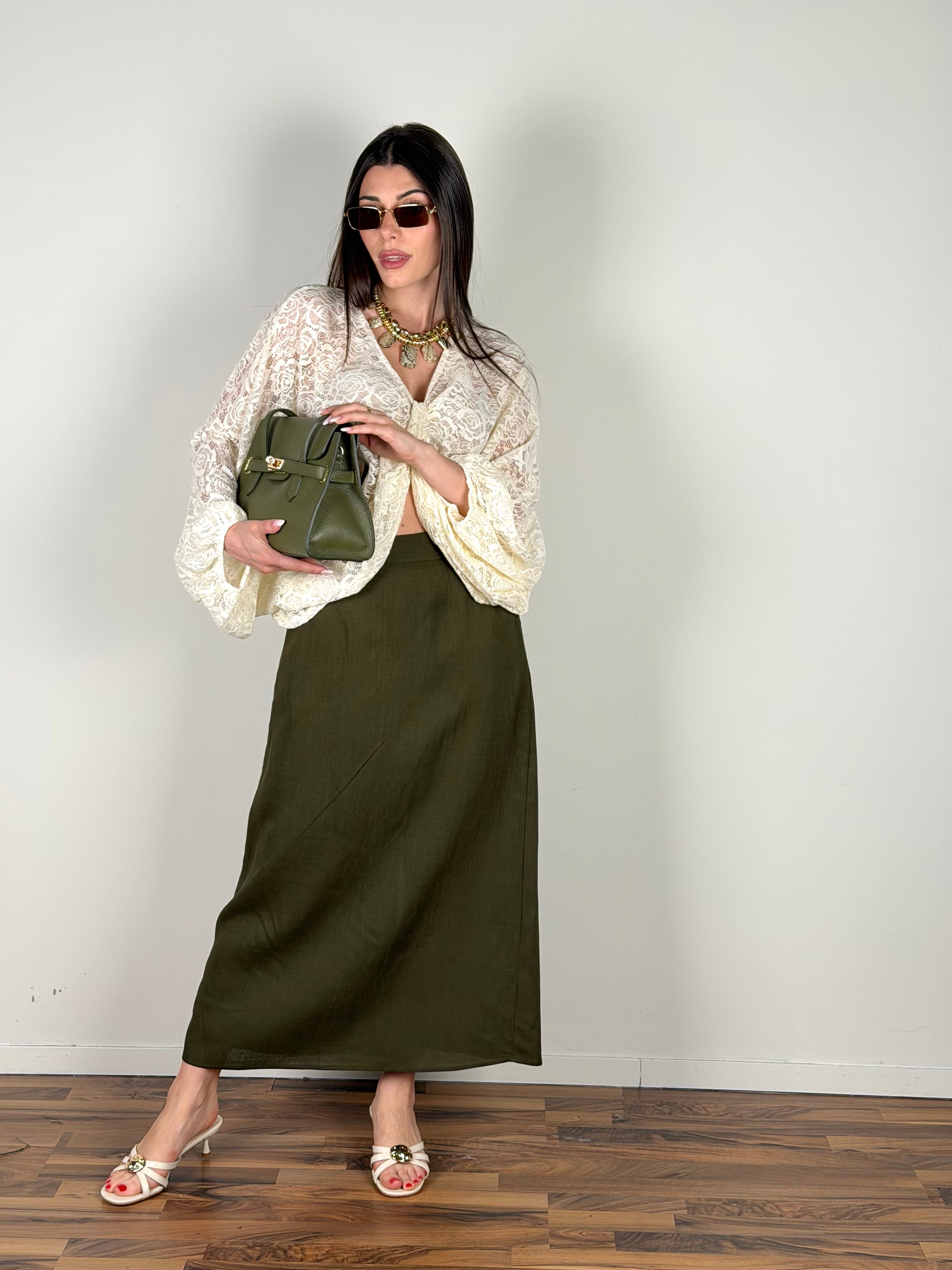 Maglia Drama beige