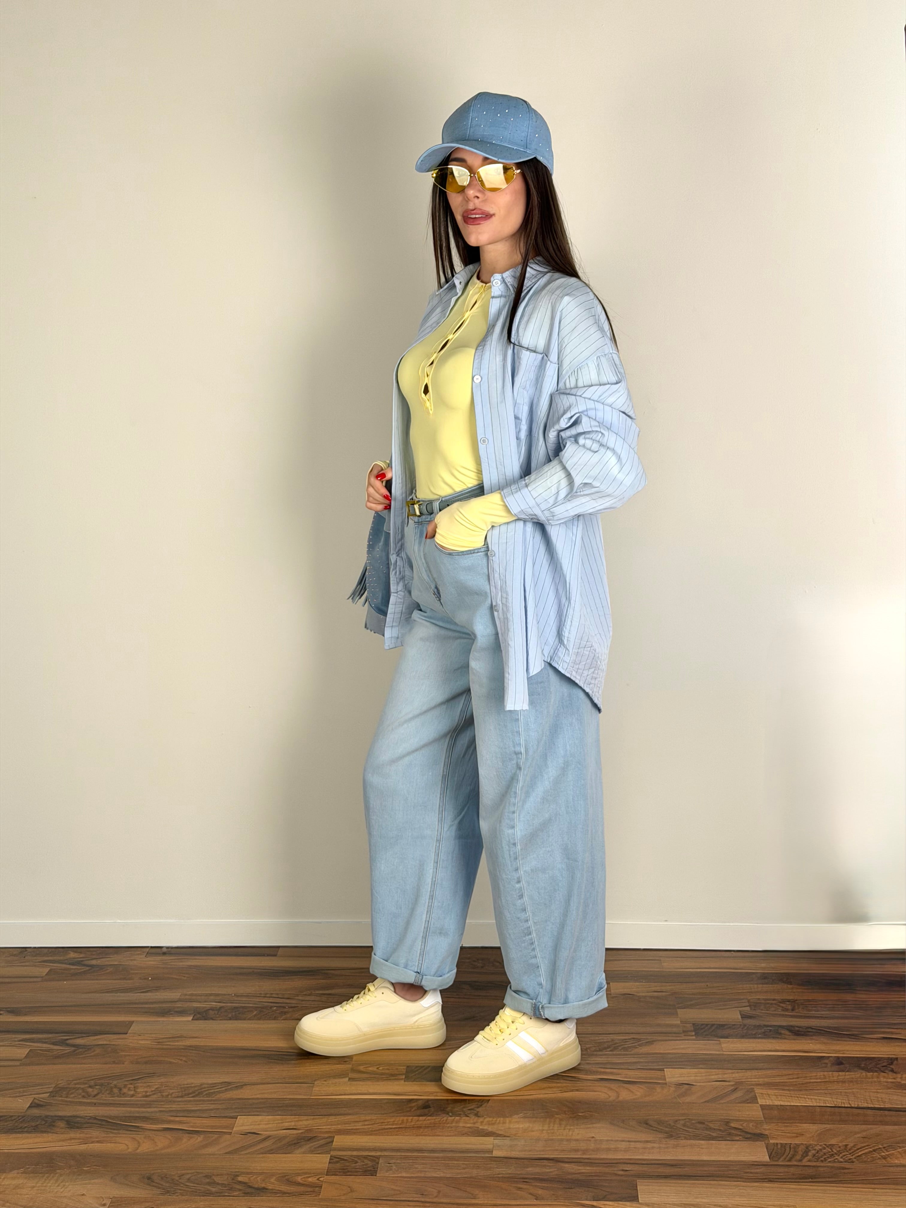 Camicia Hanna celeste