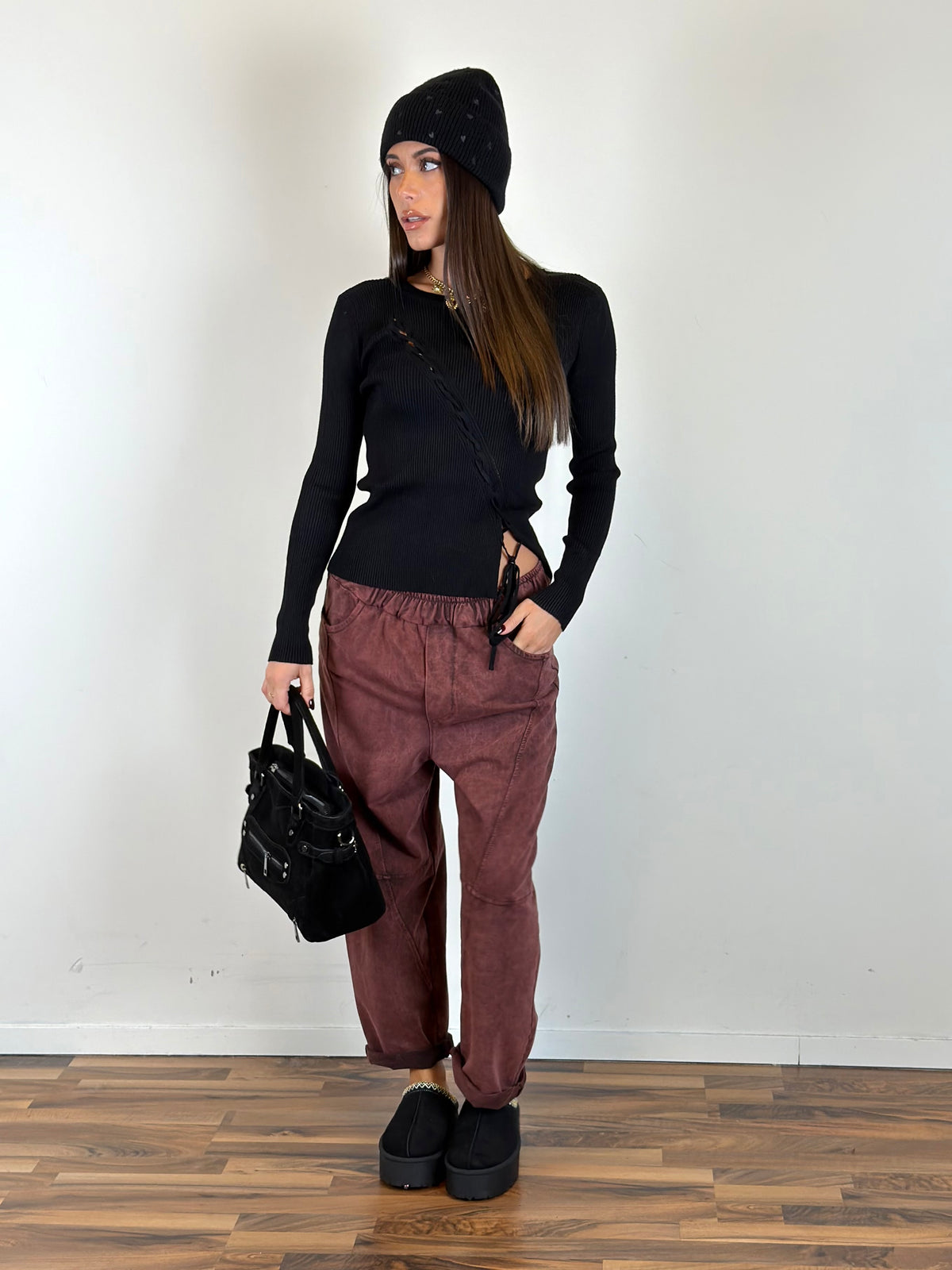 Maglia Wash nera