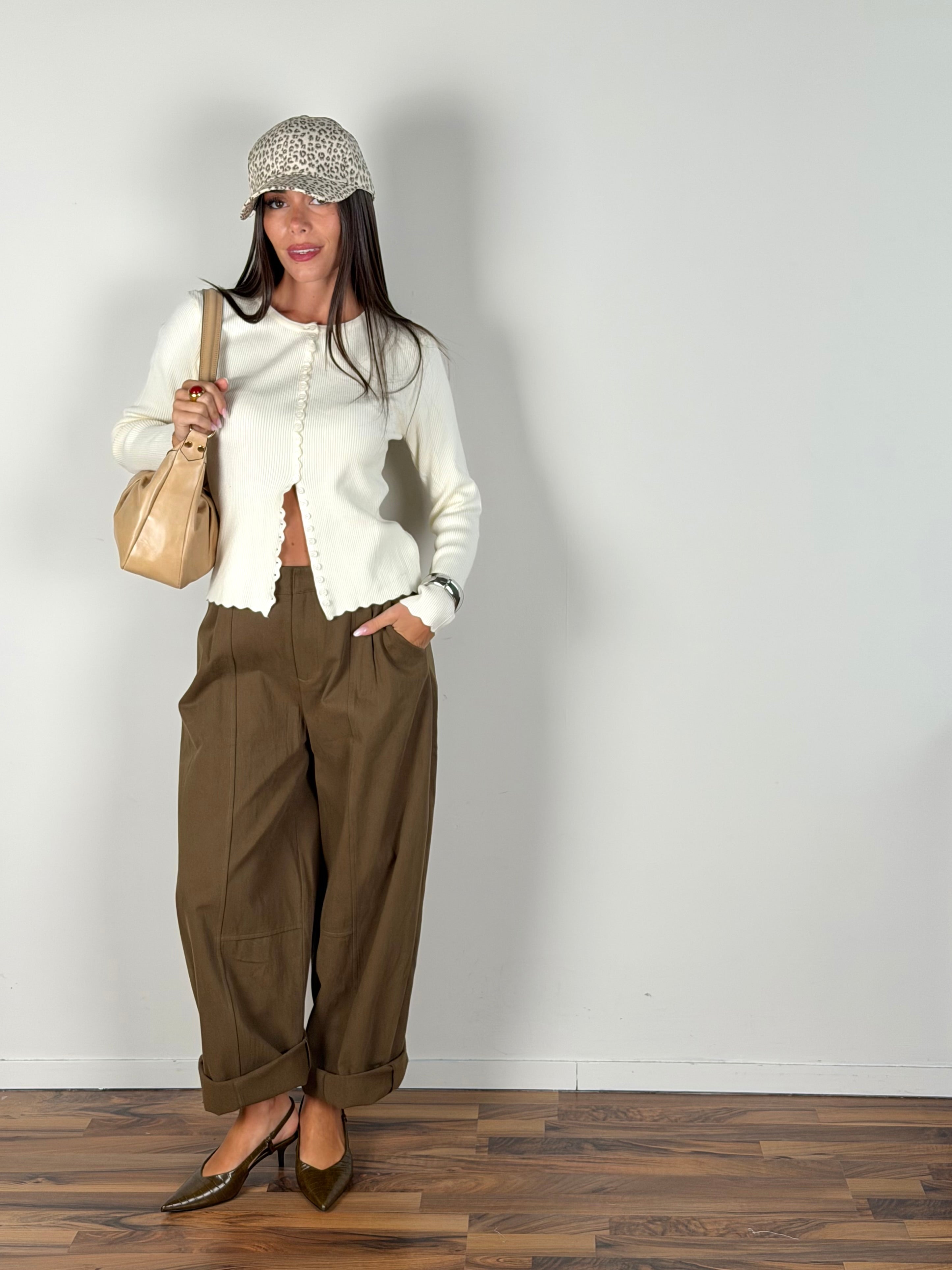 Pantalone Sveva verde