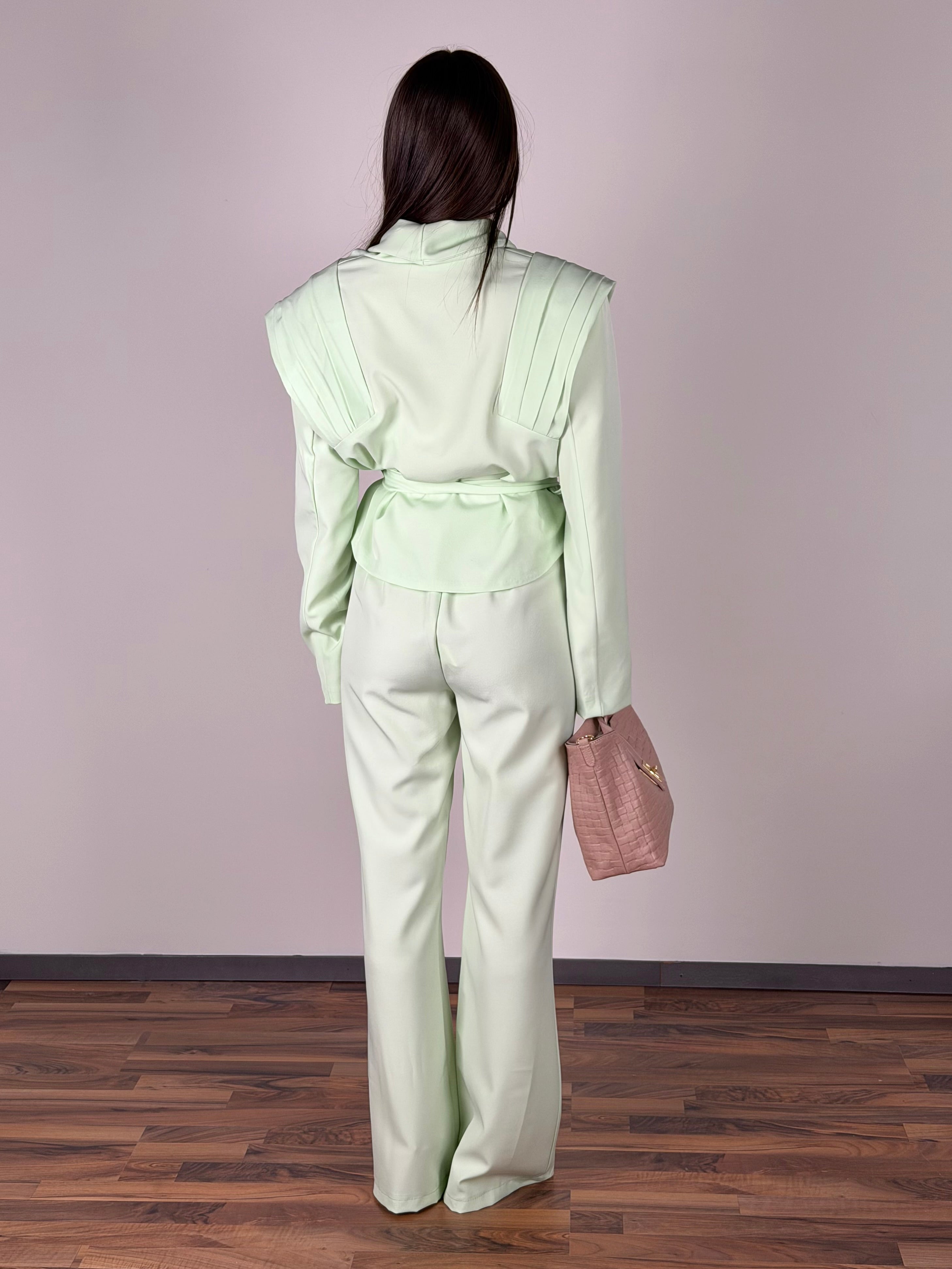 Completo Anya verde salvia