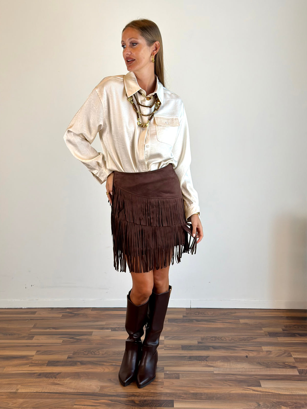 Camicia Secret beige