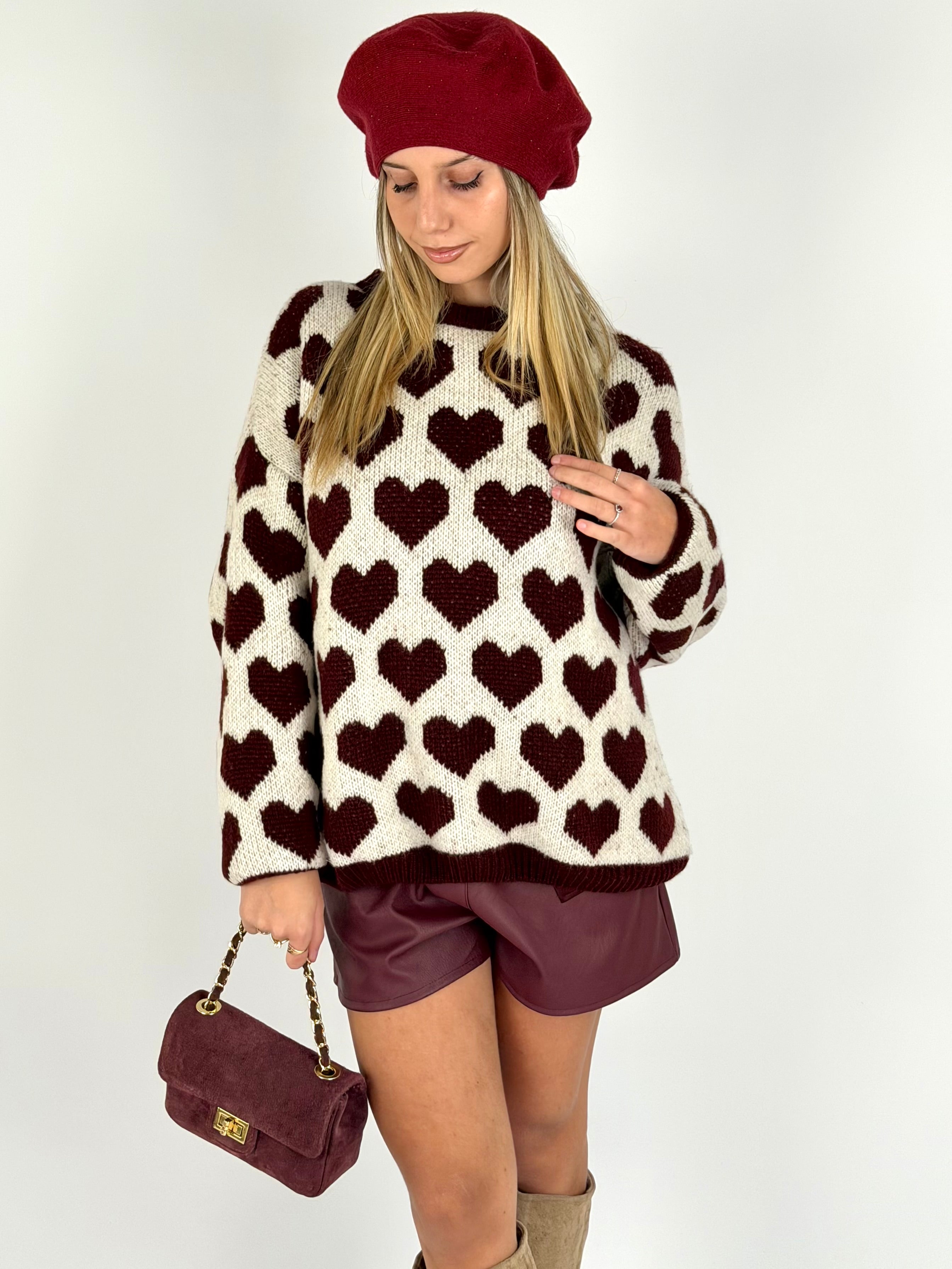 Maglia Firenze bordeaux