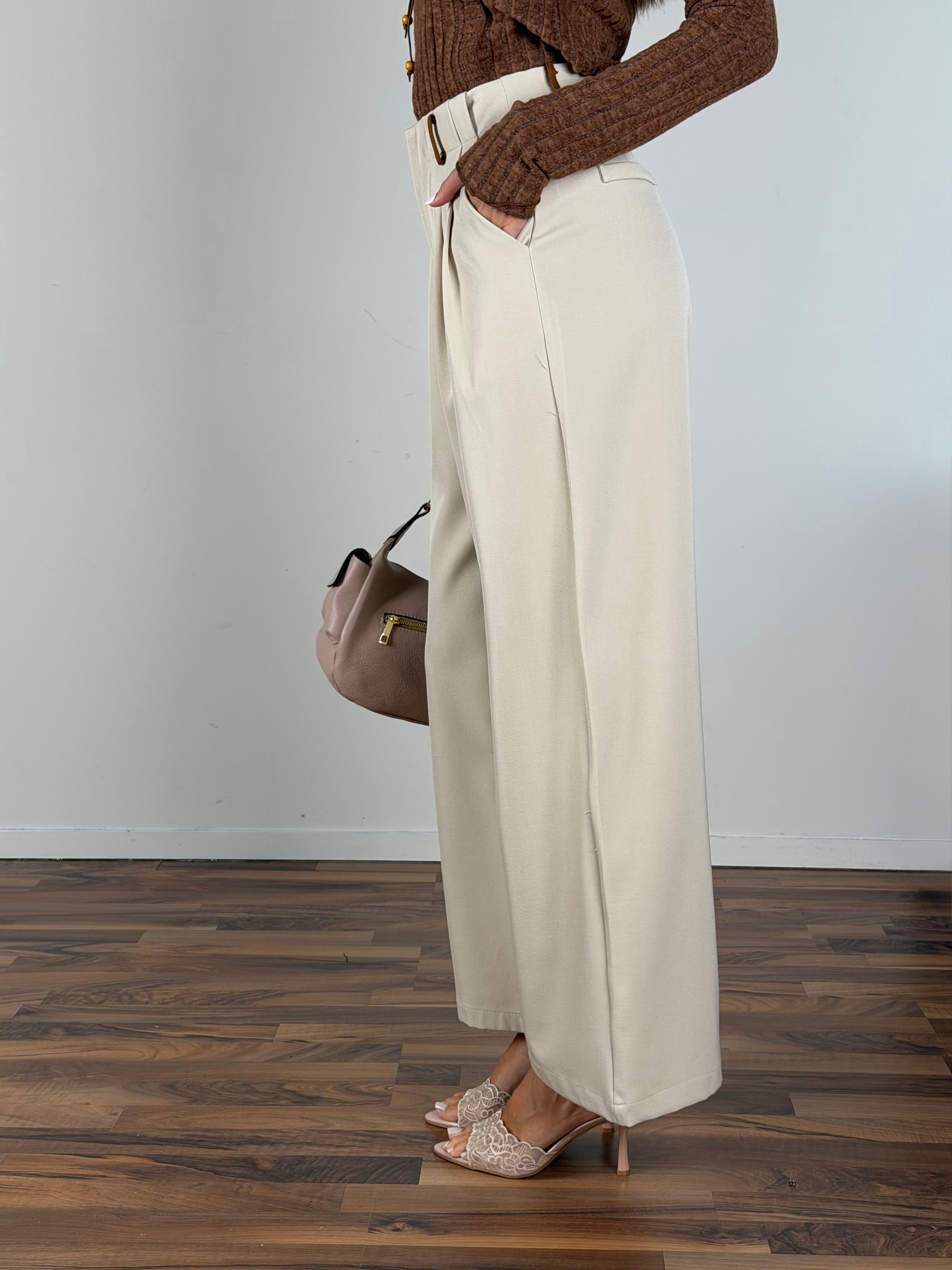 Pantalone Nasty beige