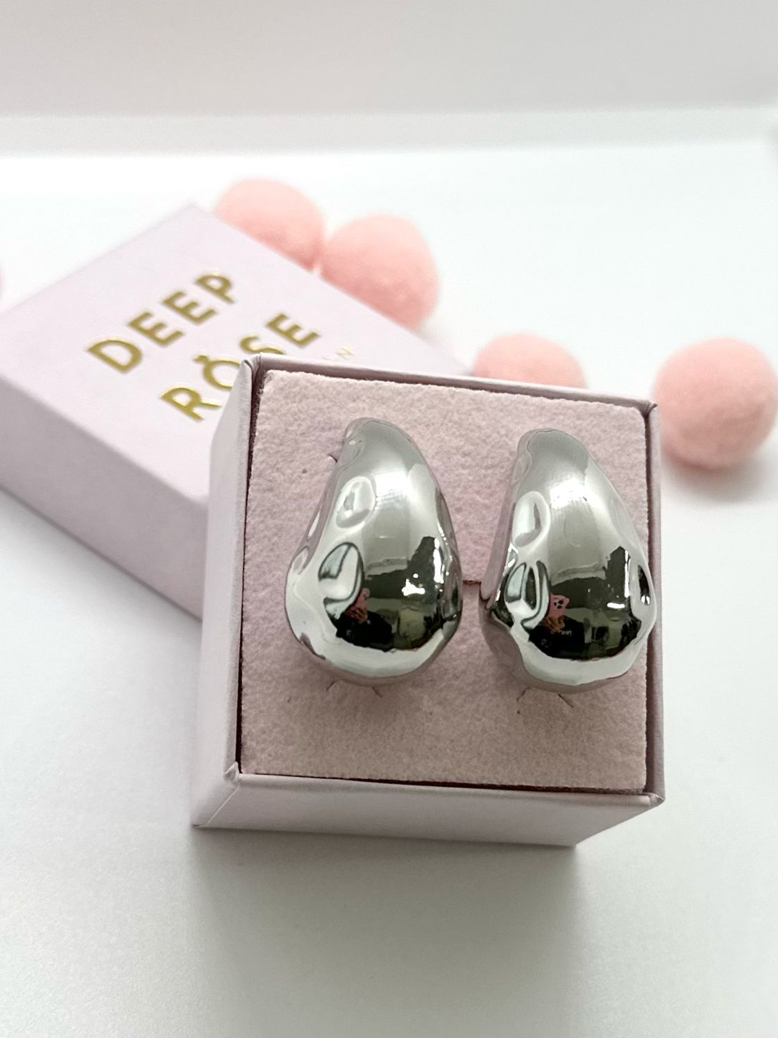 Orecchini maxi goccia stone