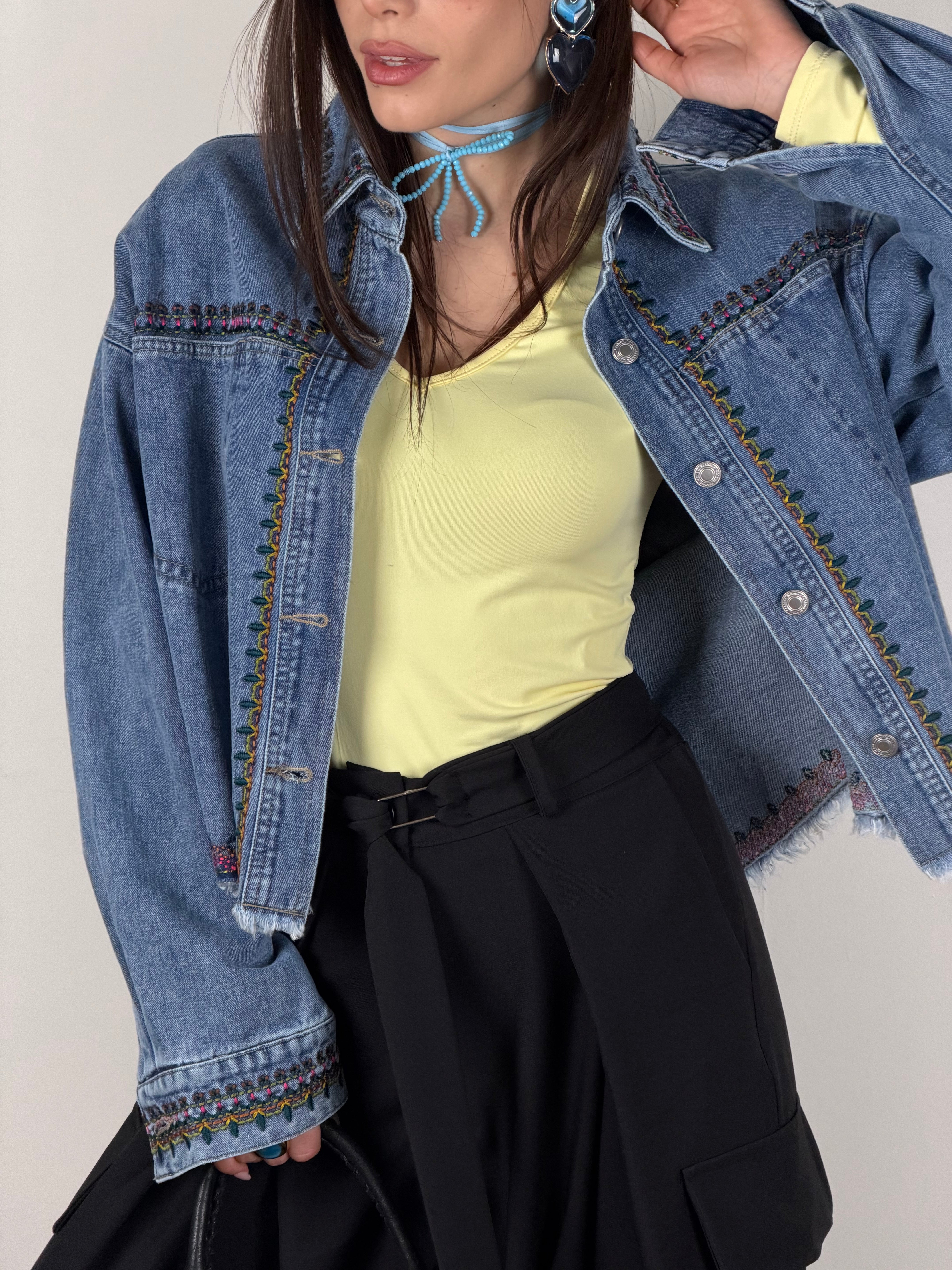 Giubbino denim indie