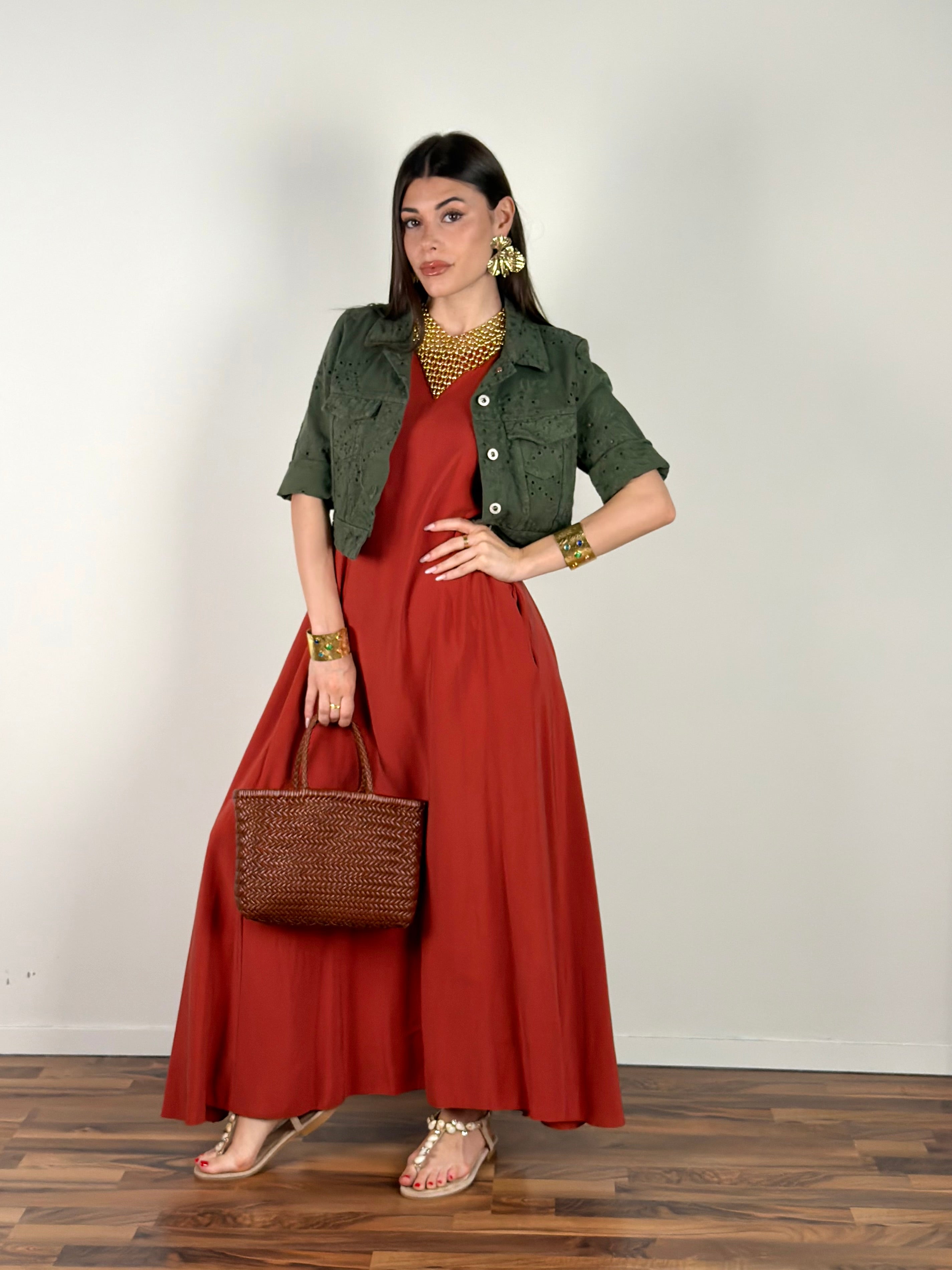 Giubbino Cortina verde