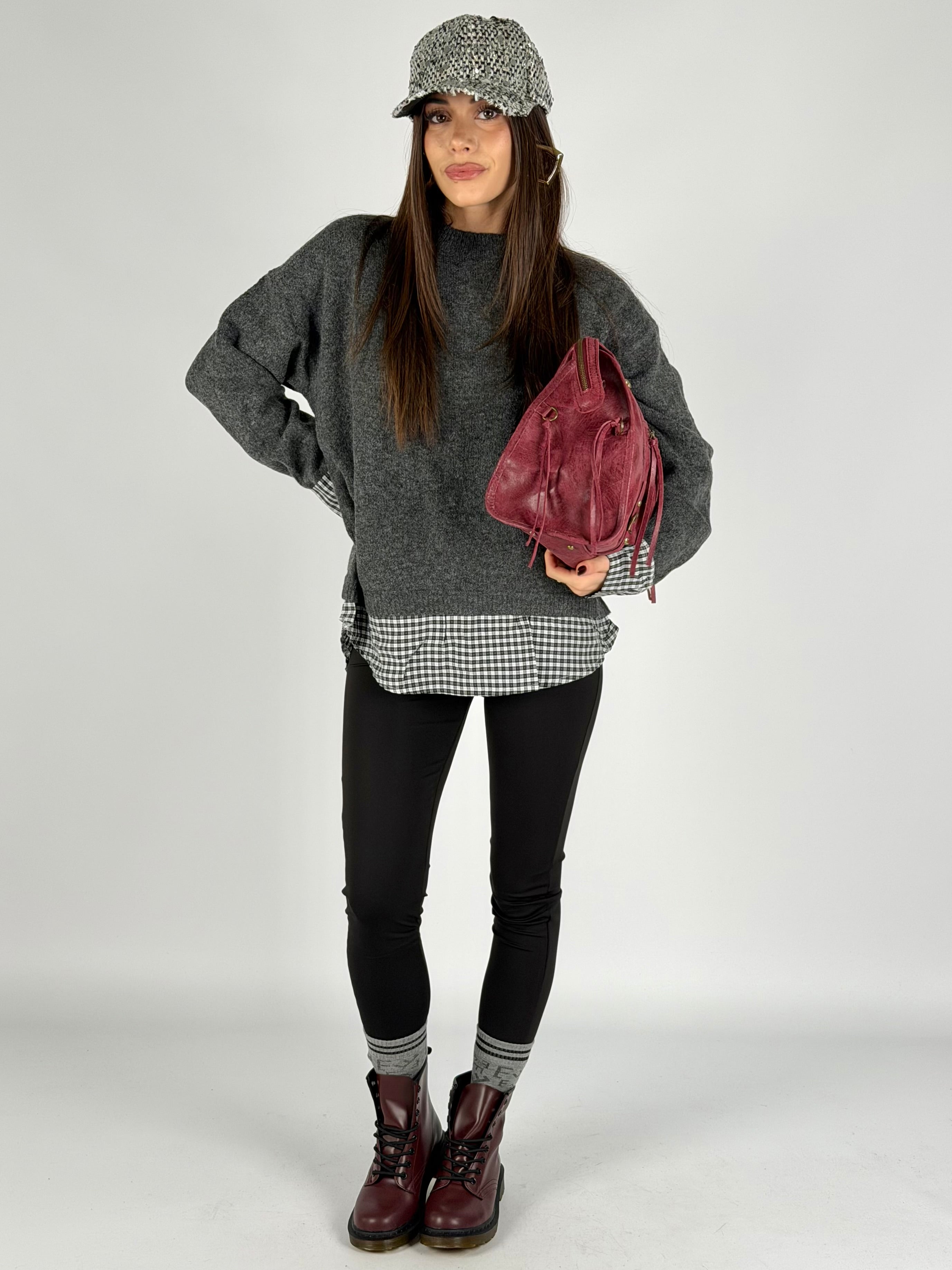 Maglia Margot grigia