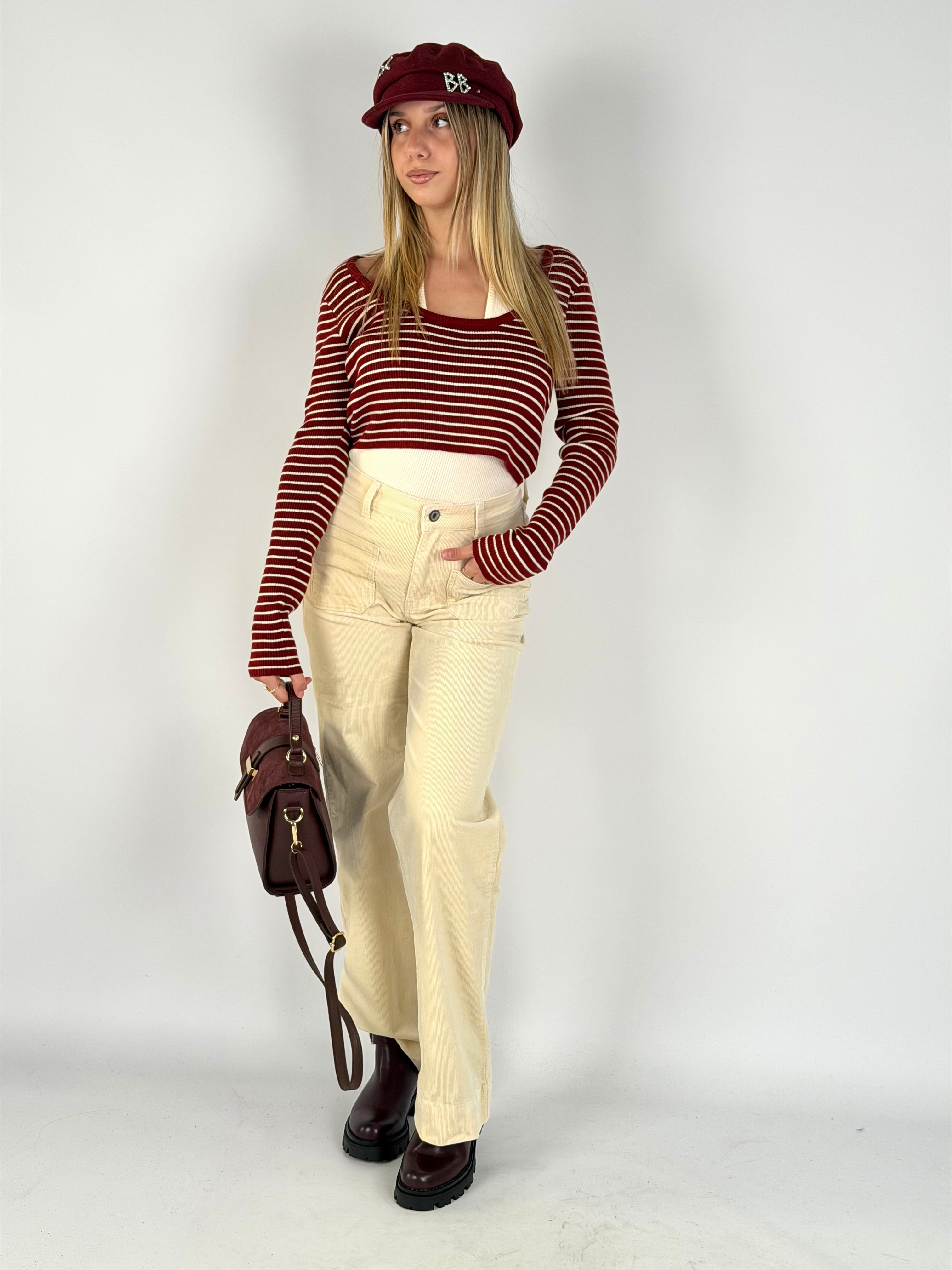 Maglia everyday bordeaux