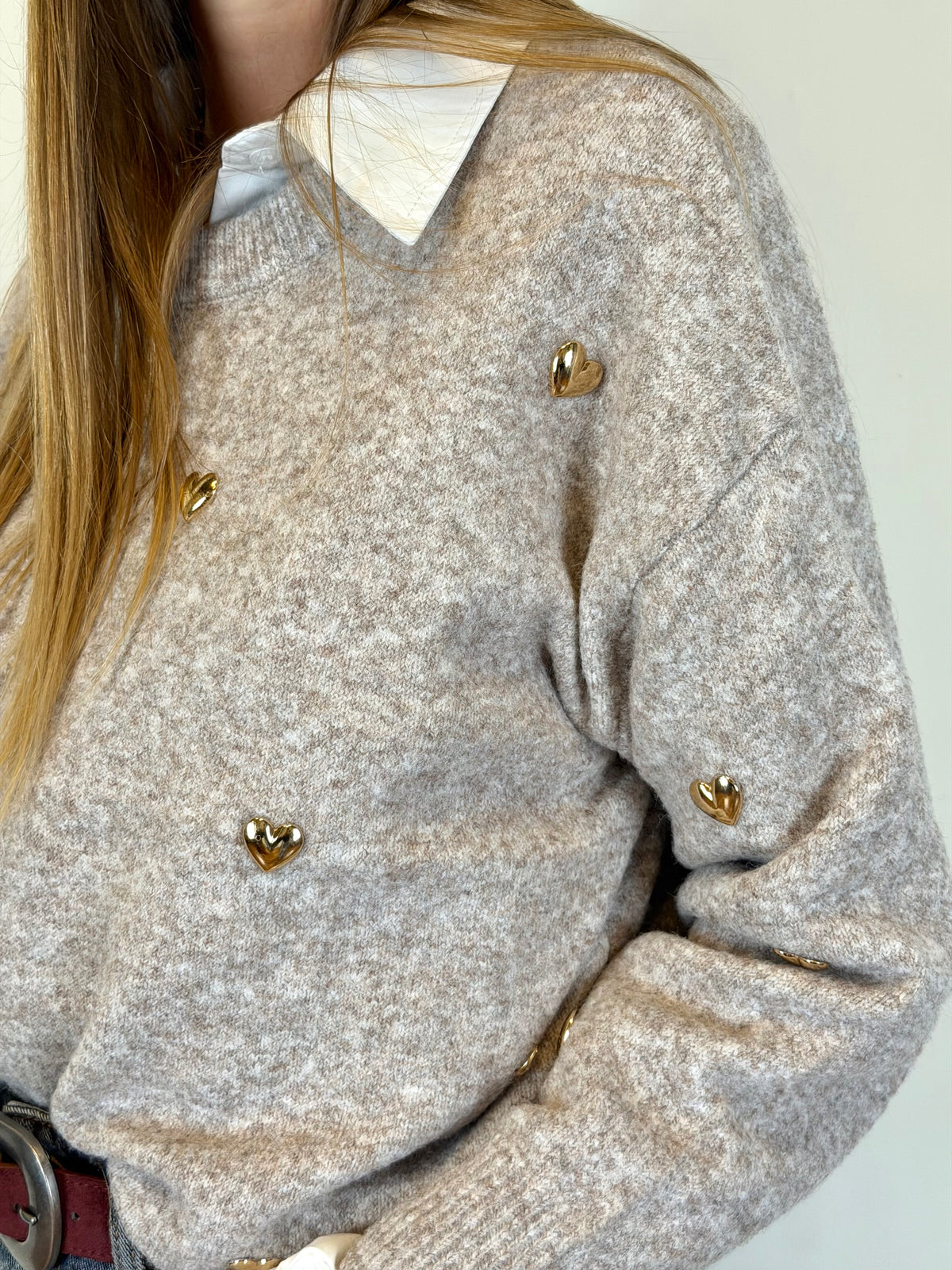 Maglia Polly beige