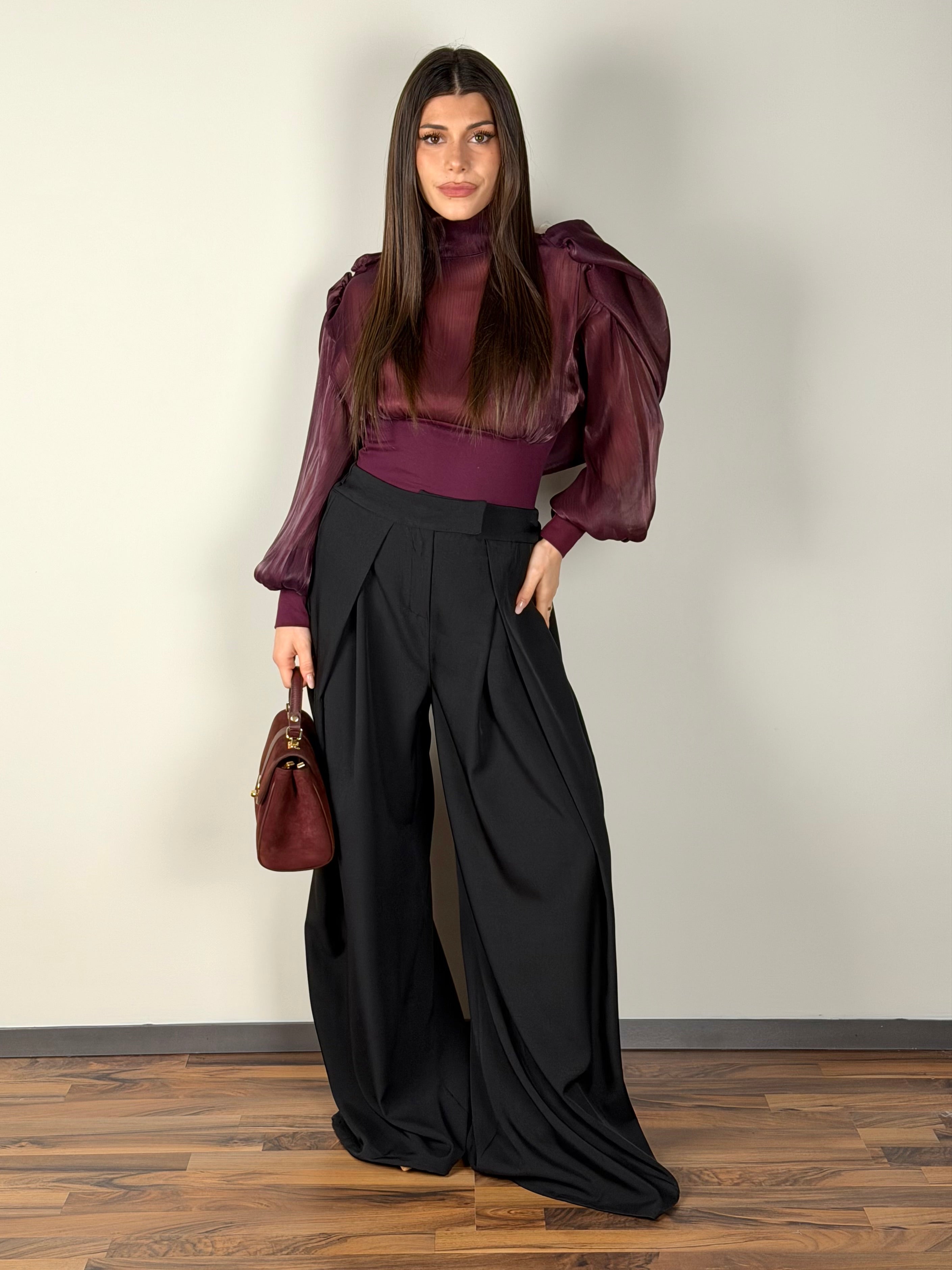 Pantalone Jasmine nero