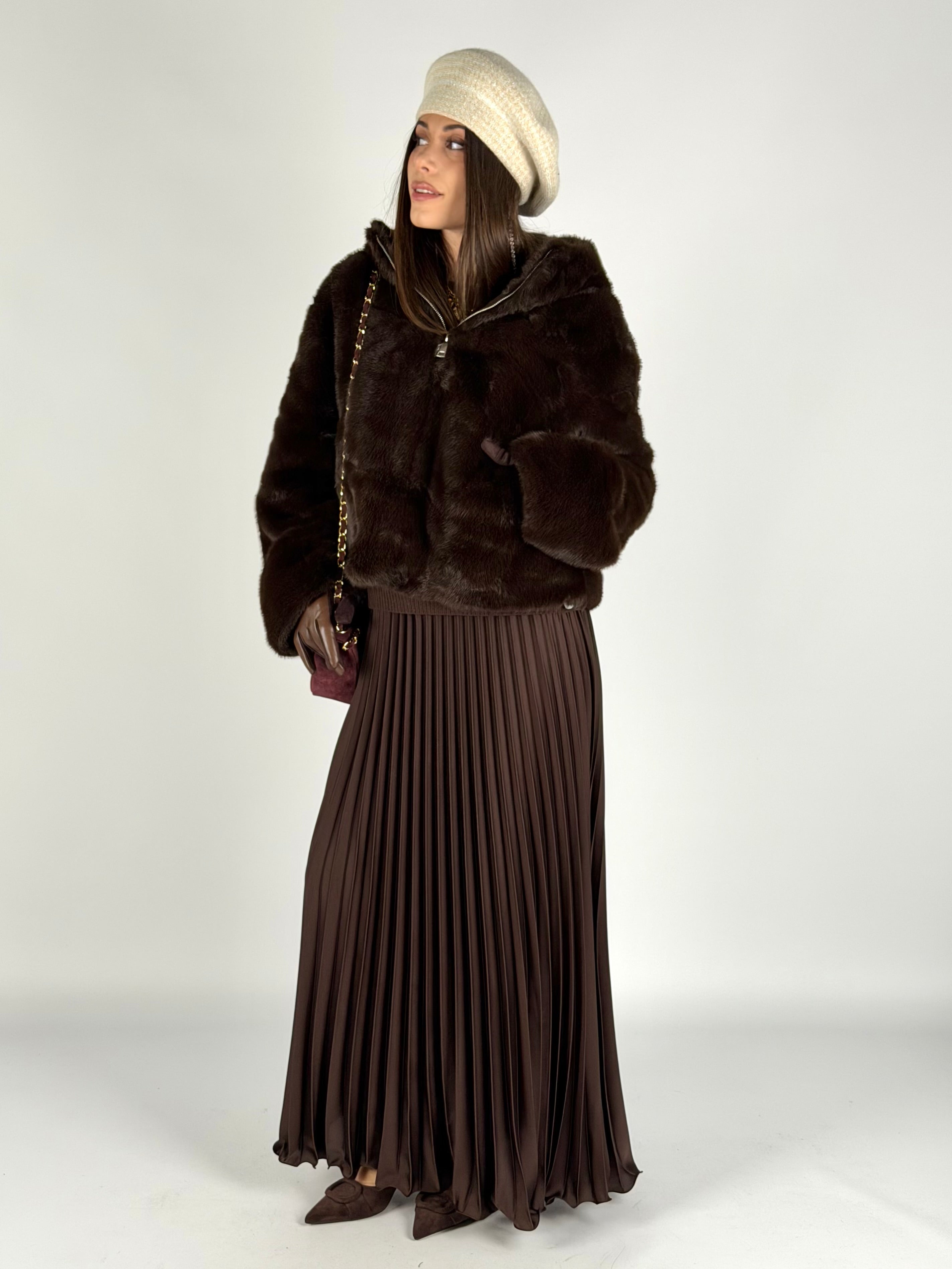 Pelliccia Marisol moro