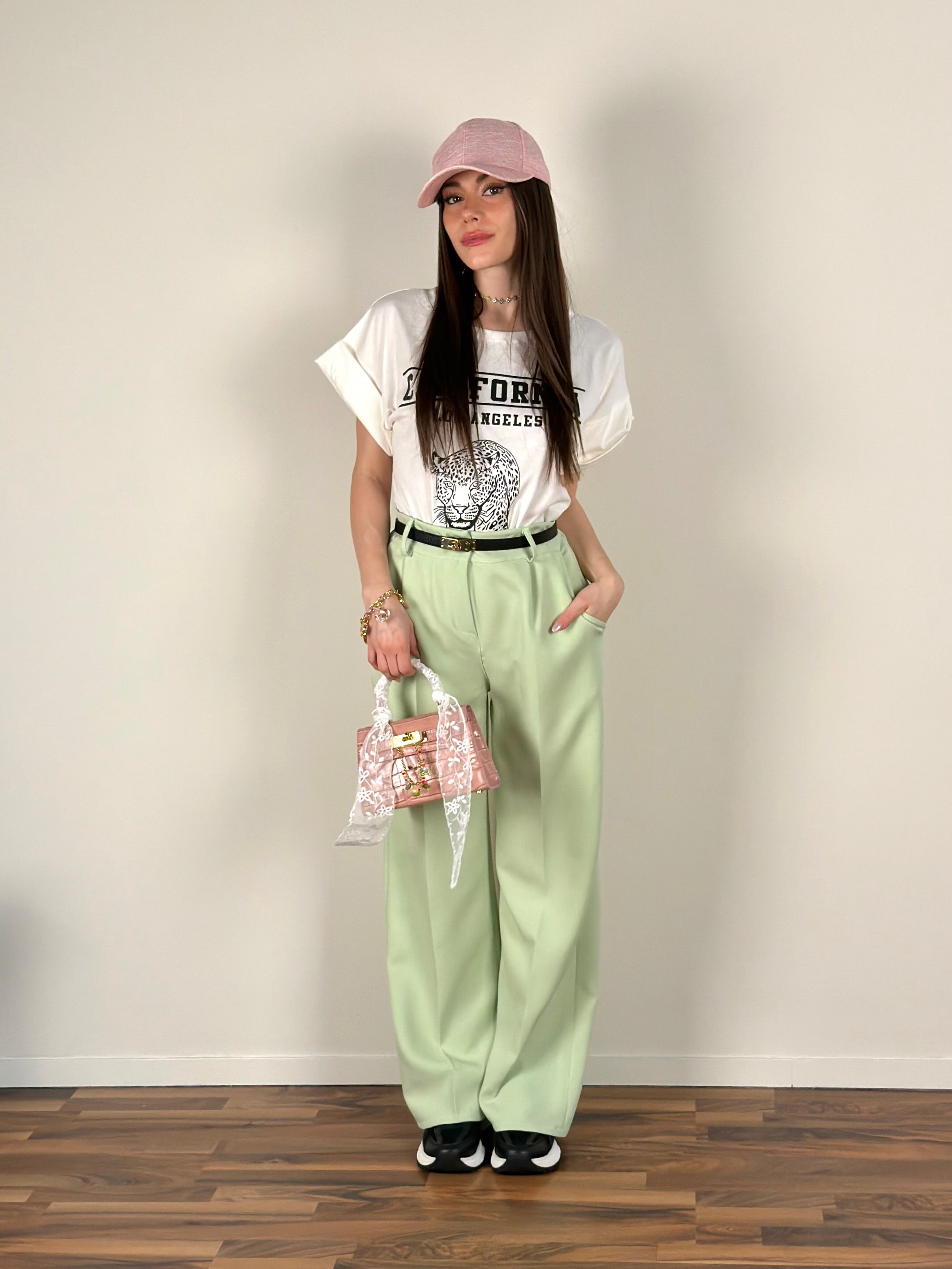 Pantalone everyday verde
