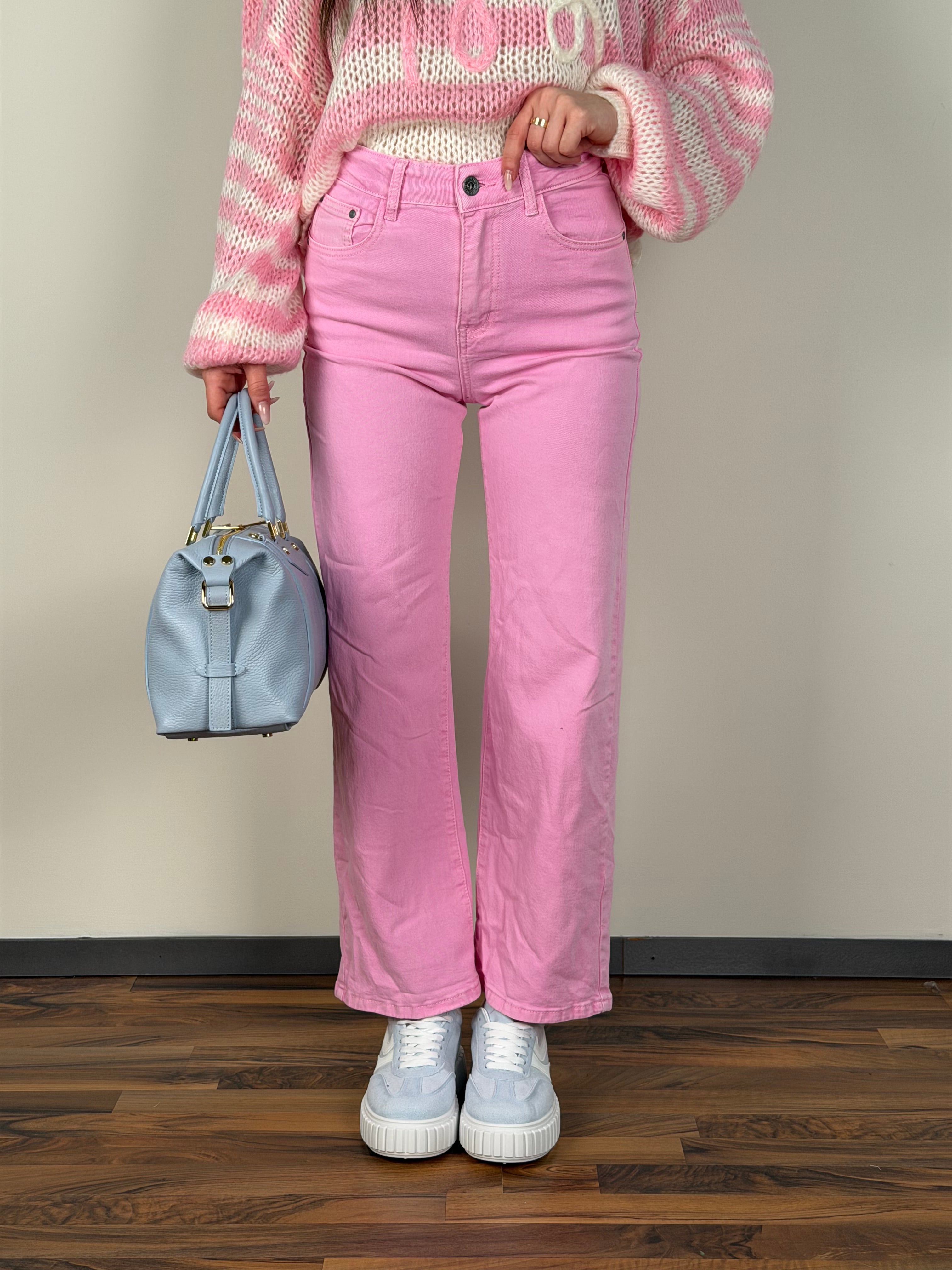 Jeans Demi rosa