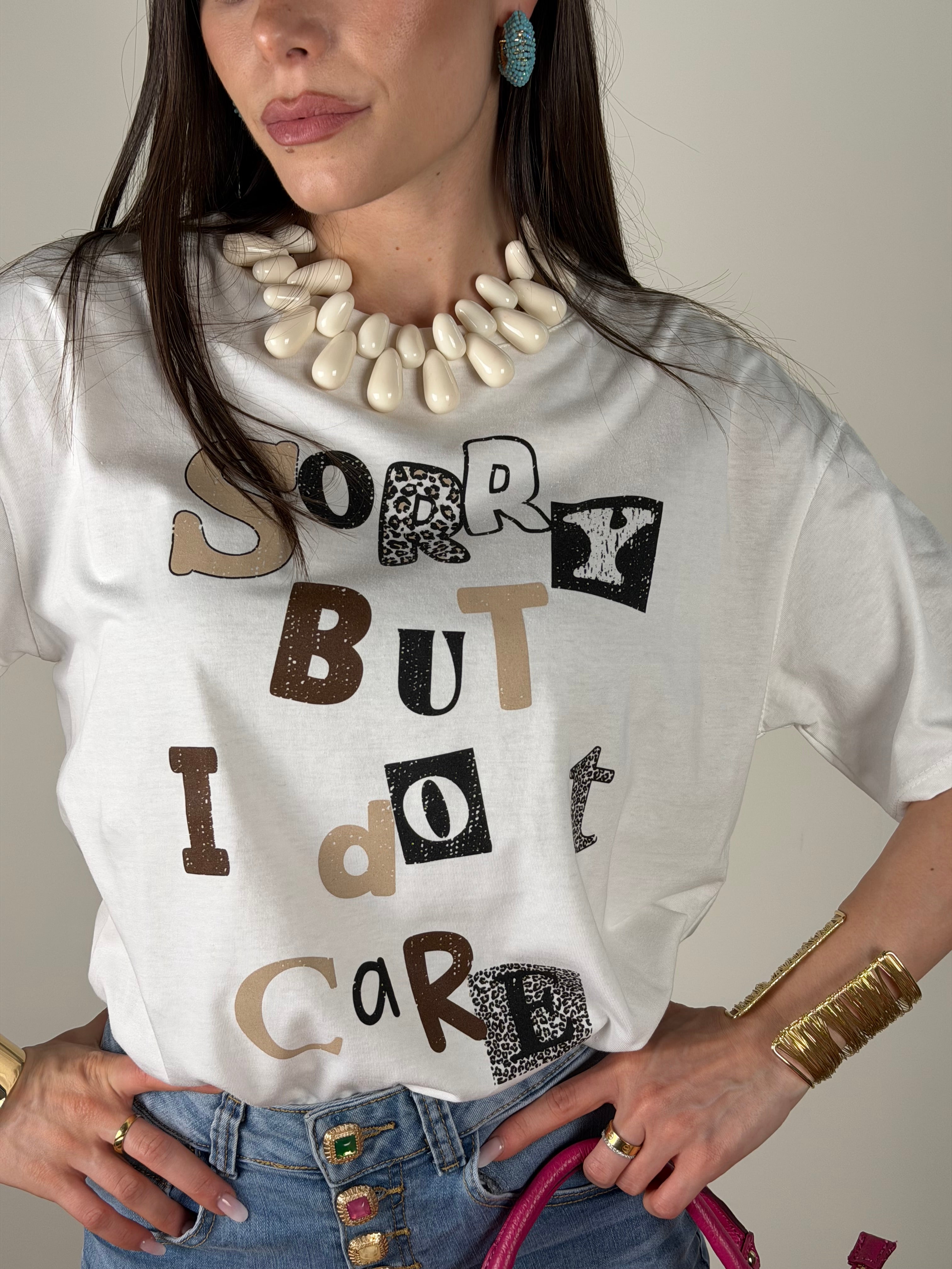 T-shirt I don’t care