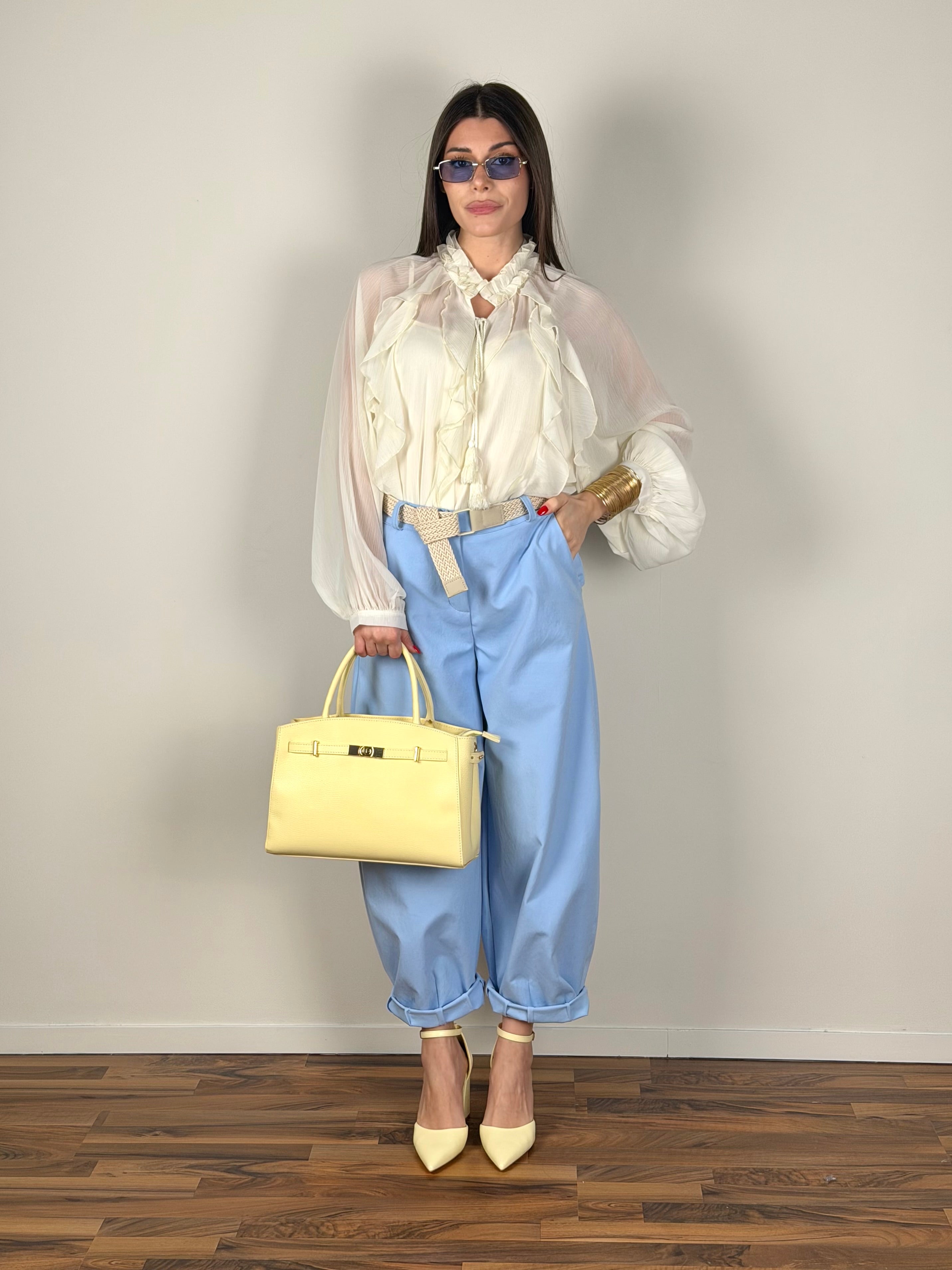 Pantalone Jinx celeste