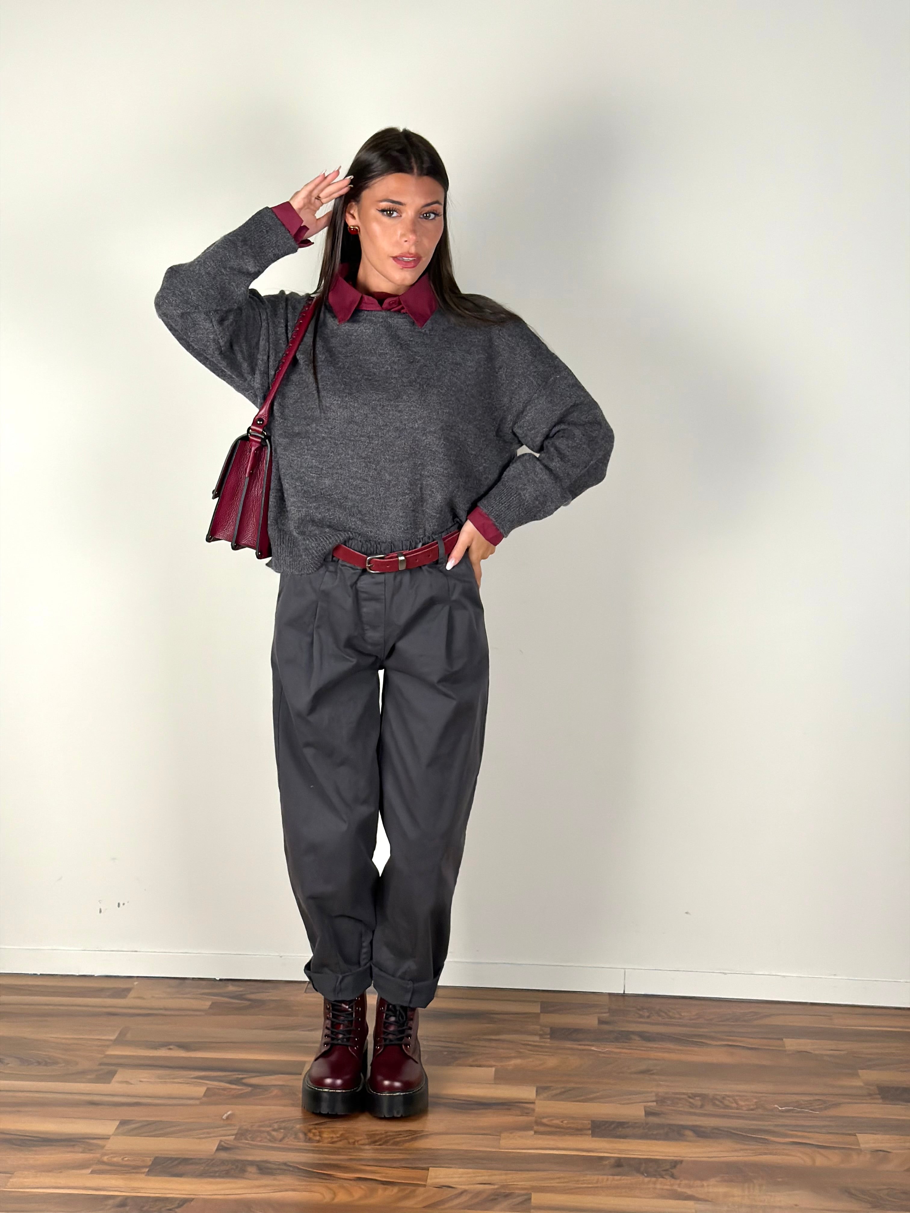 Pantalone Zelda grigio
