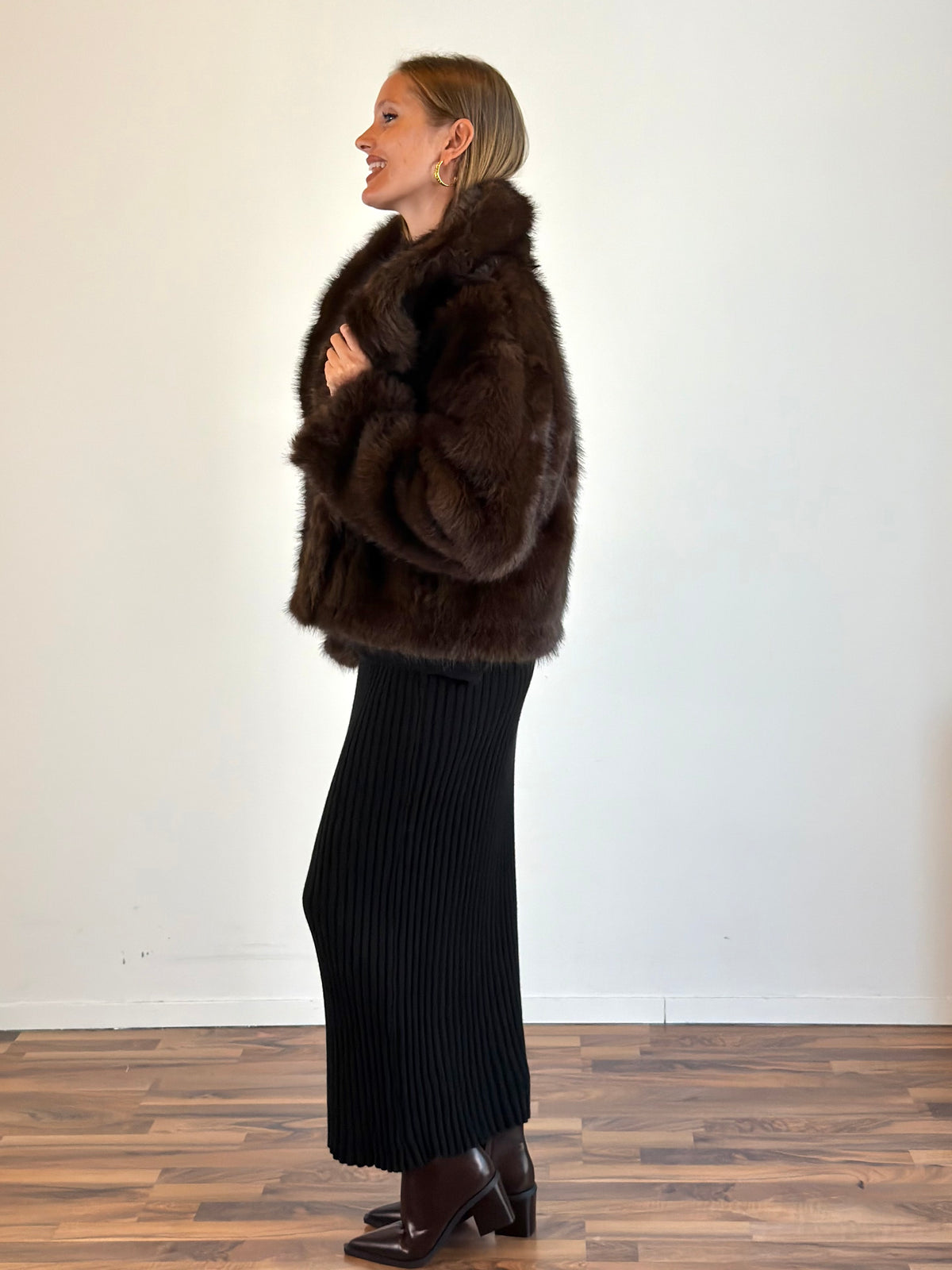 Pelliccia reversibile Jacqueline moro