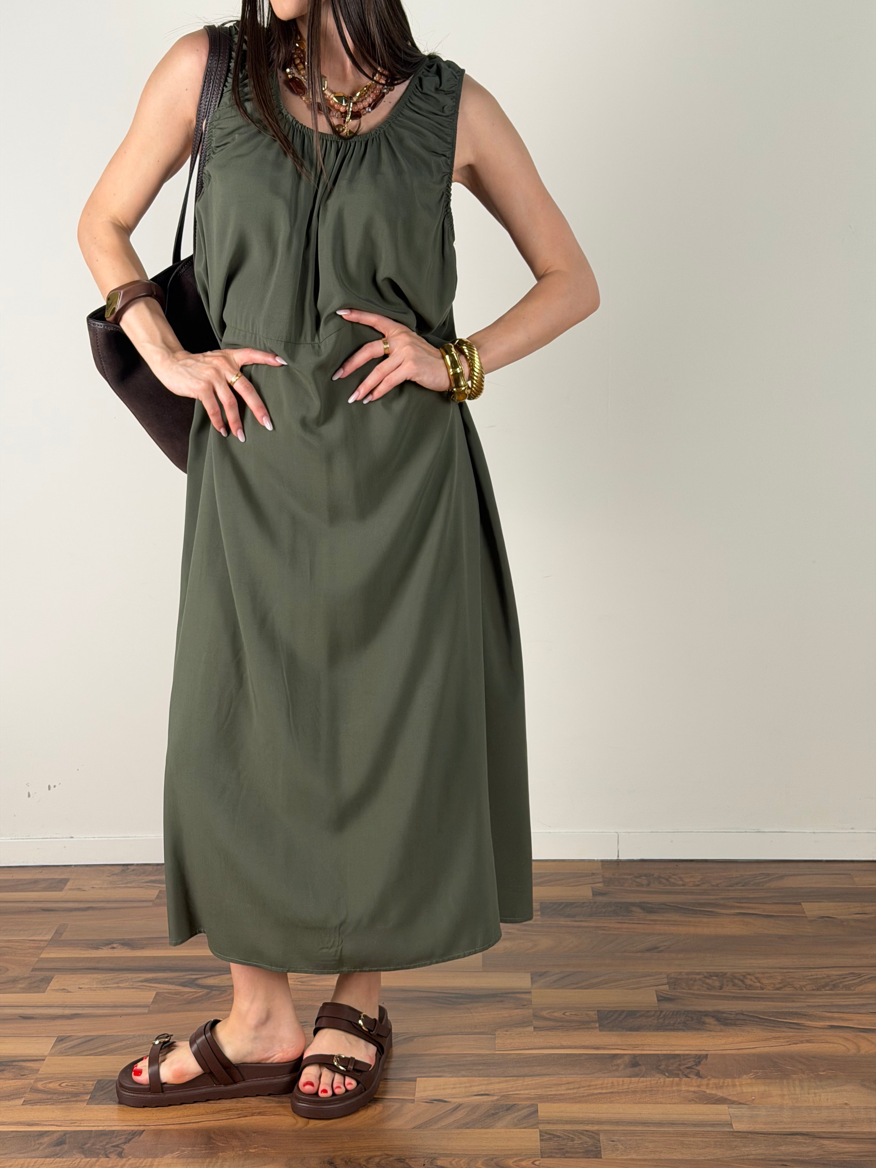 Abito Capri verde