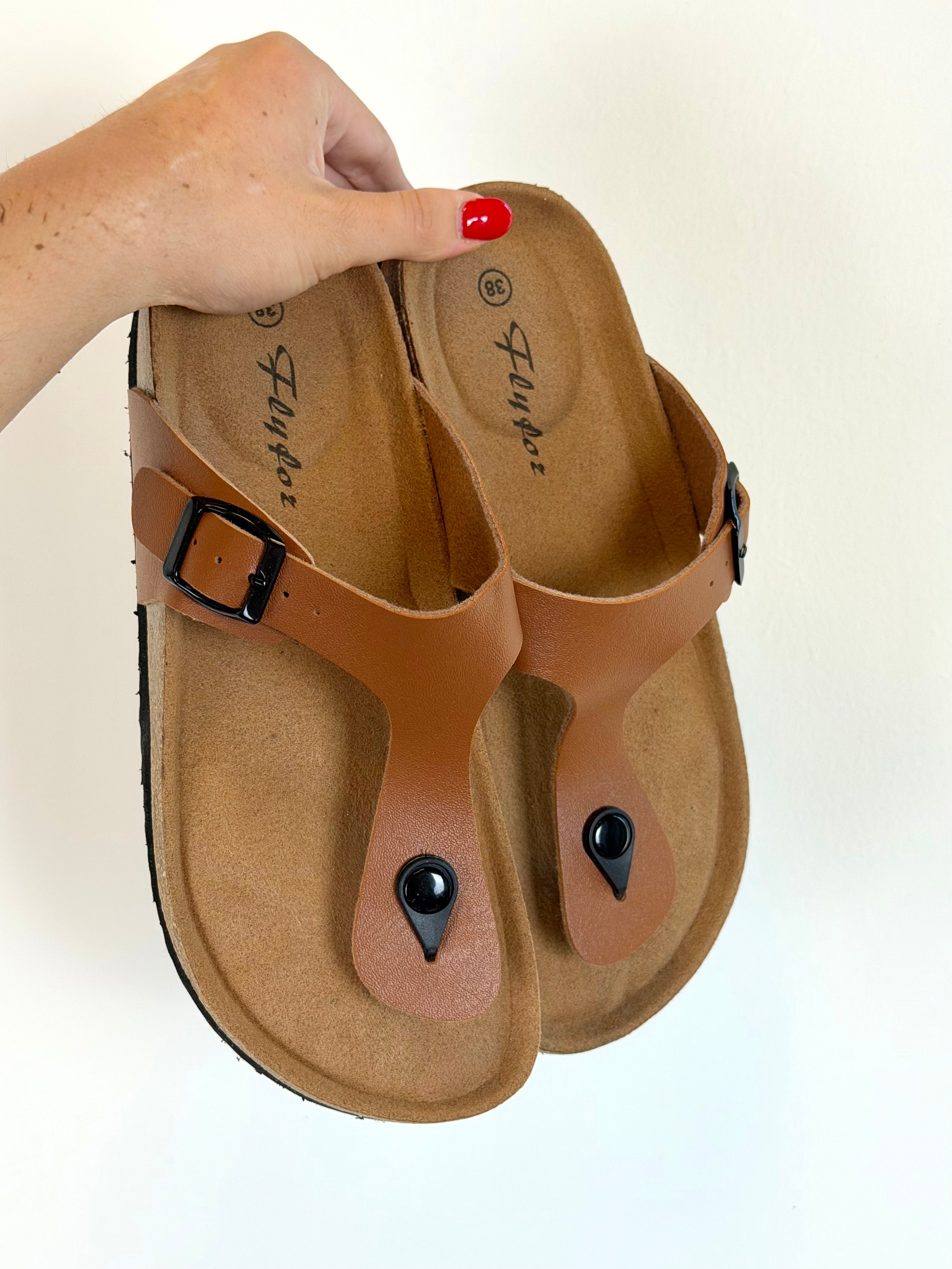 Ciabattina birky camel