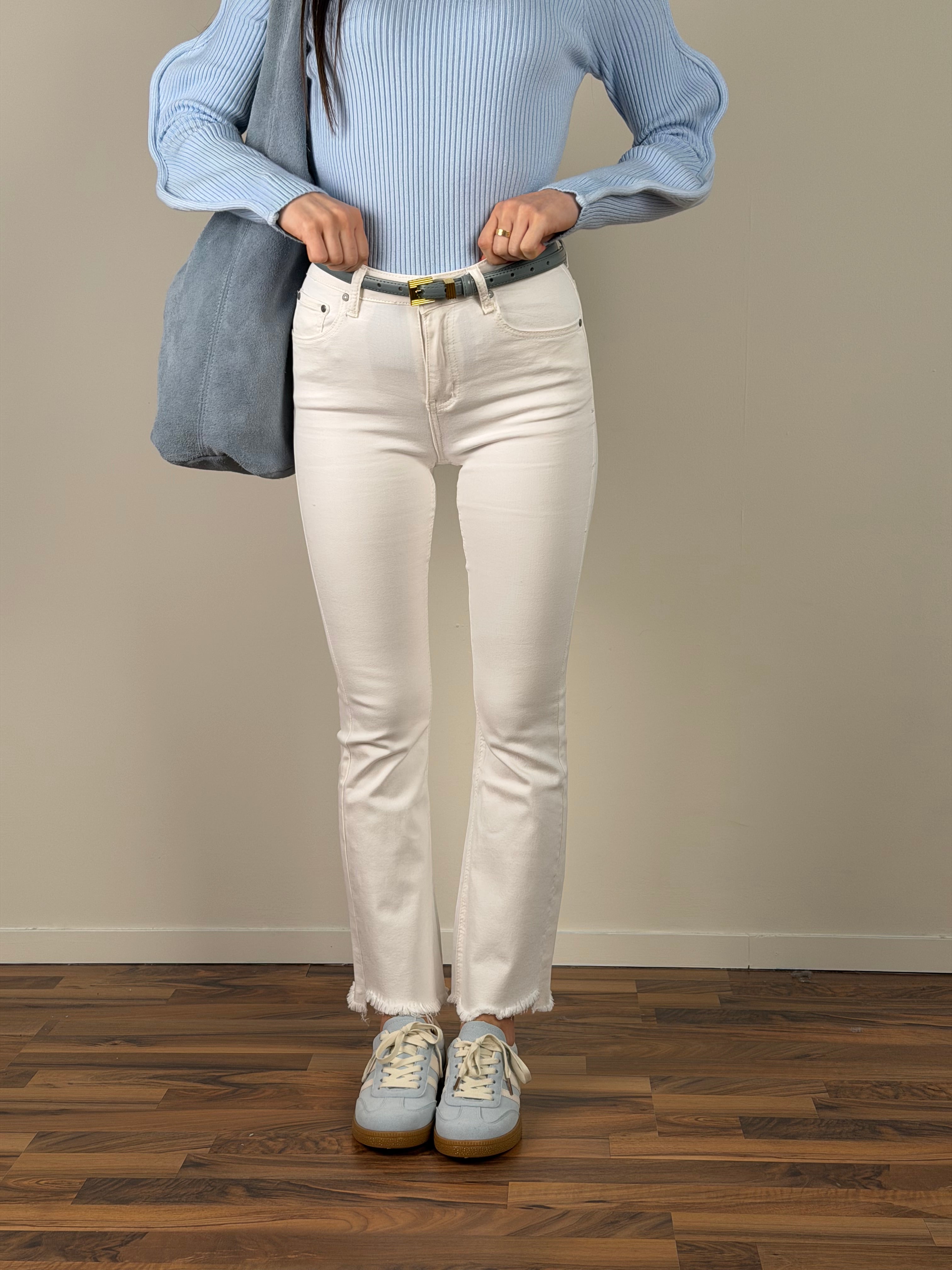Jeans Zoe bianco