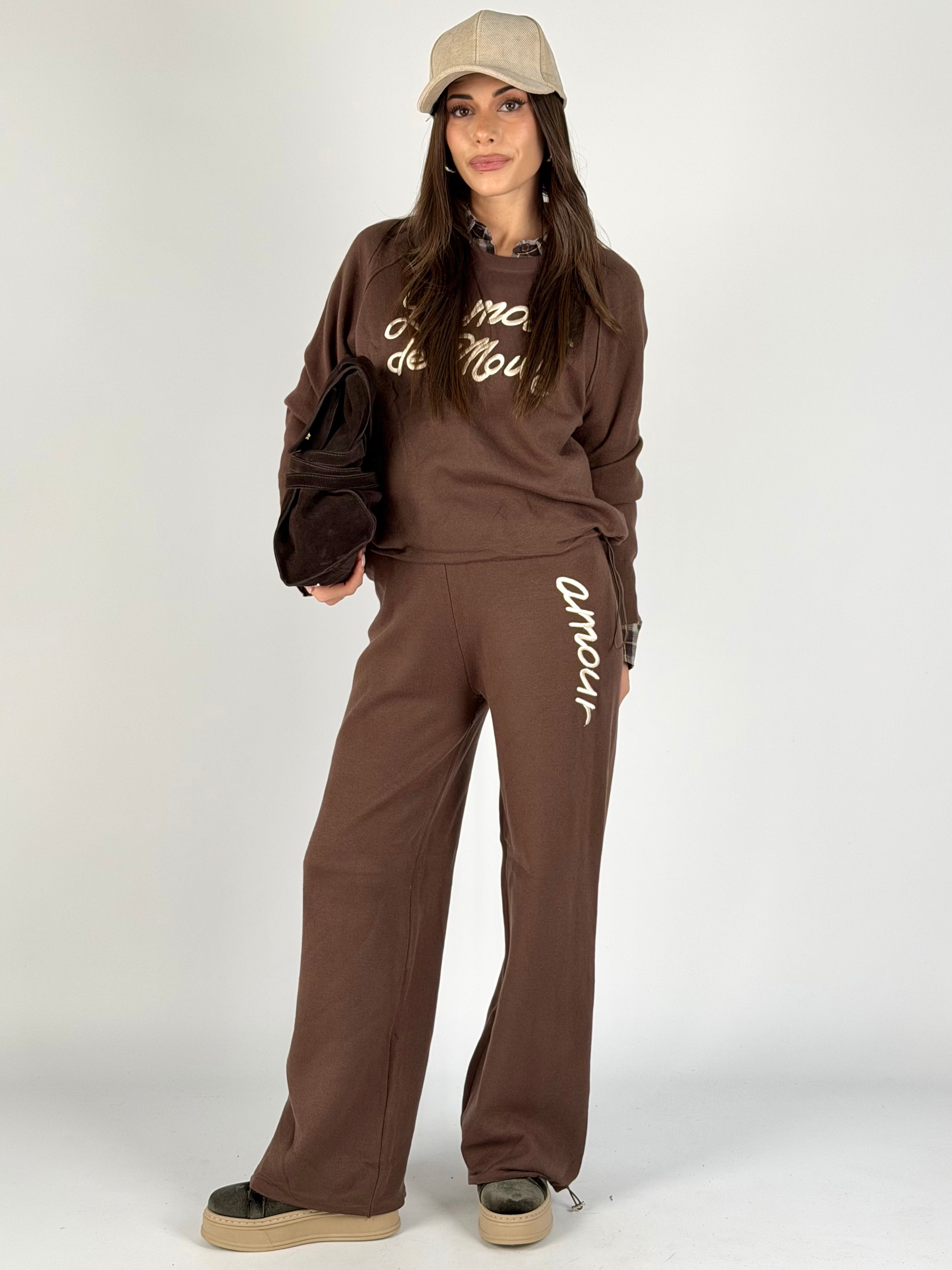 Tuta sportiva L’amour moro