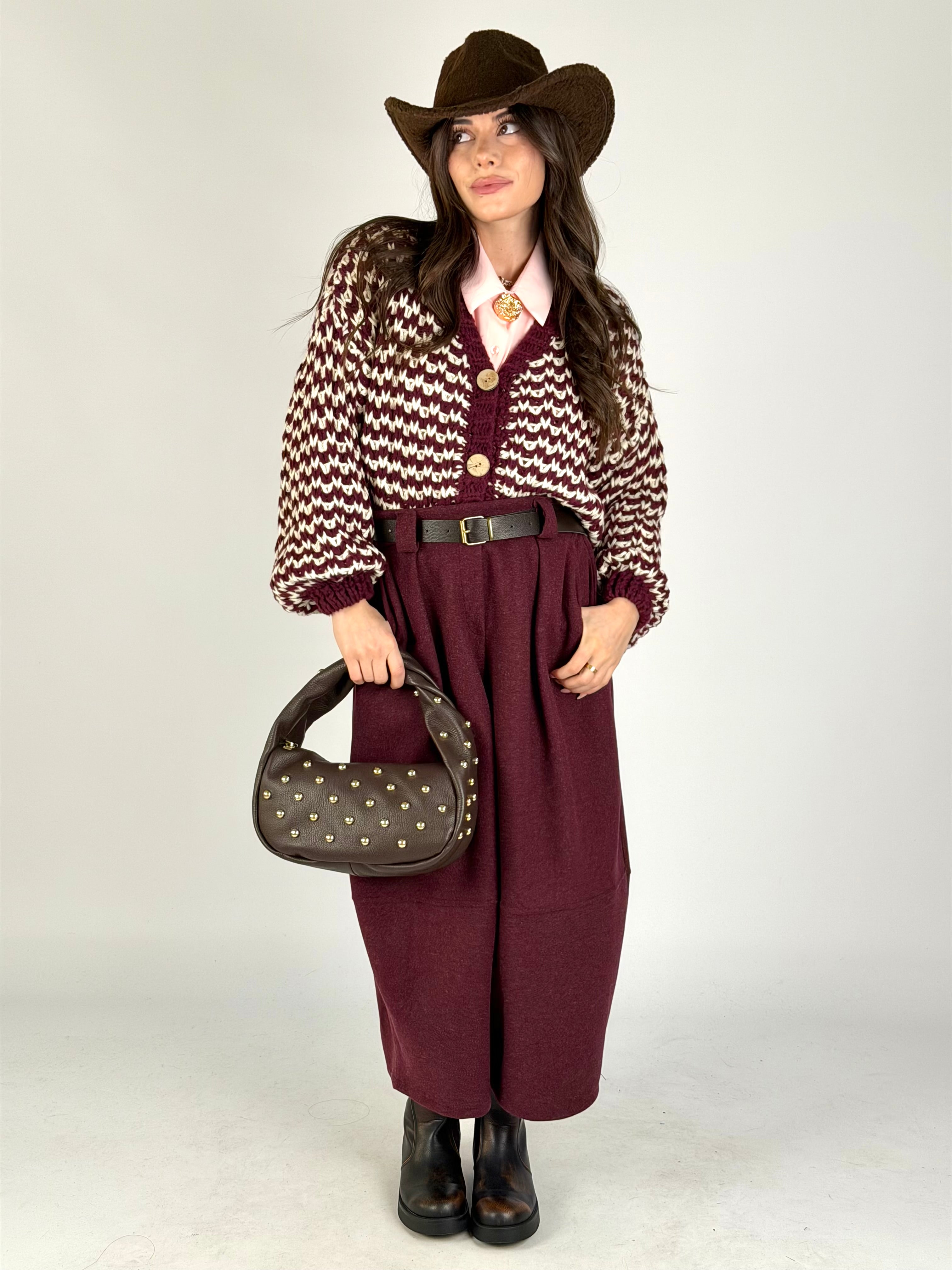 Maglia City Bordeaux