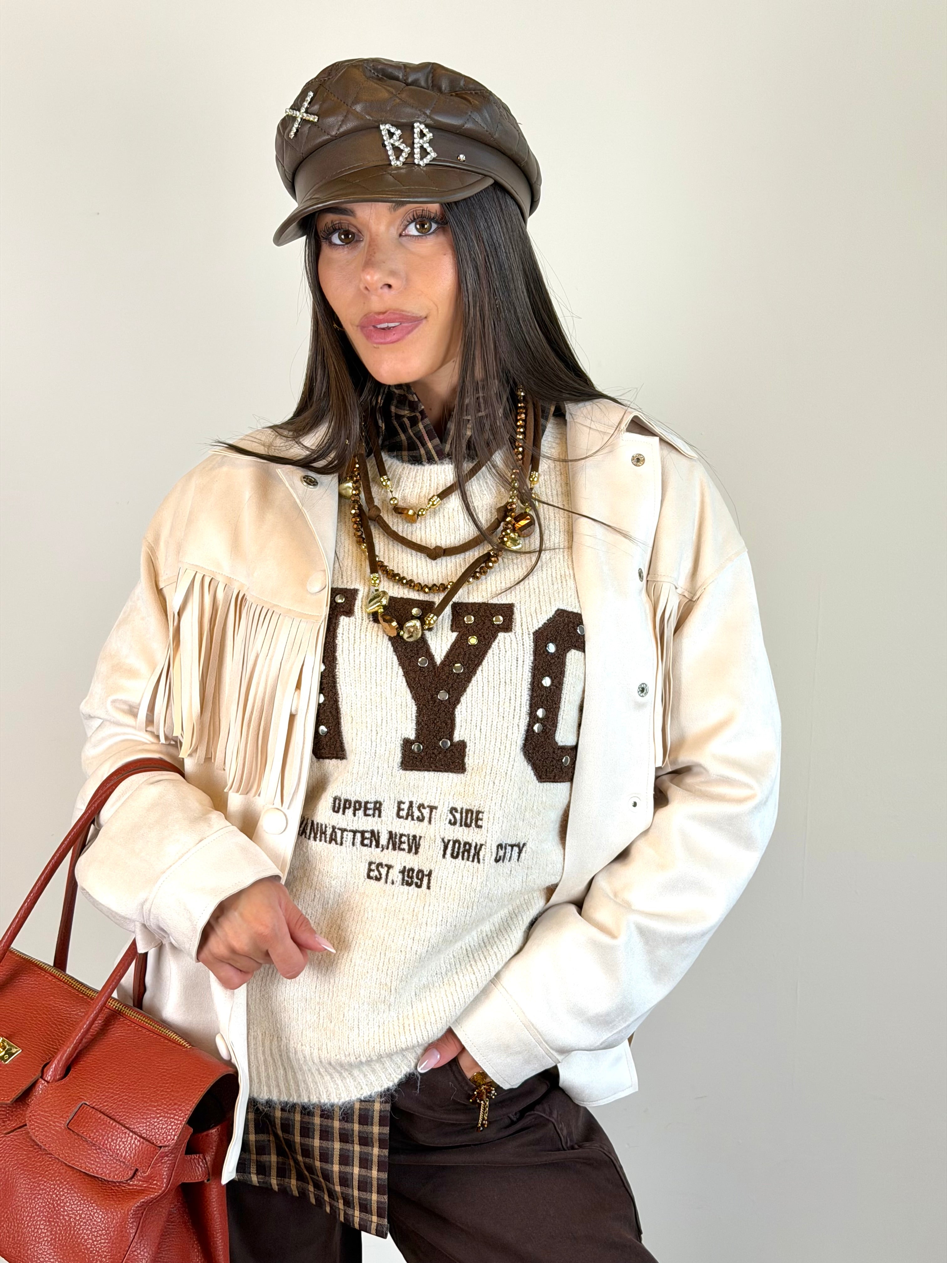 Camicia Galles beige