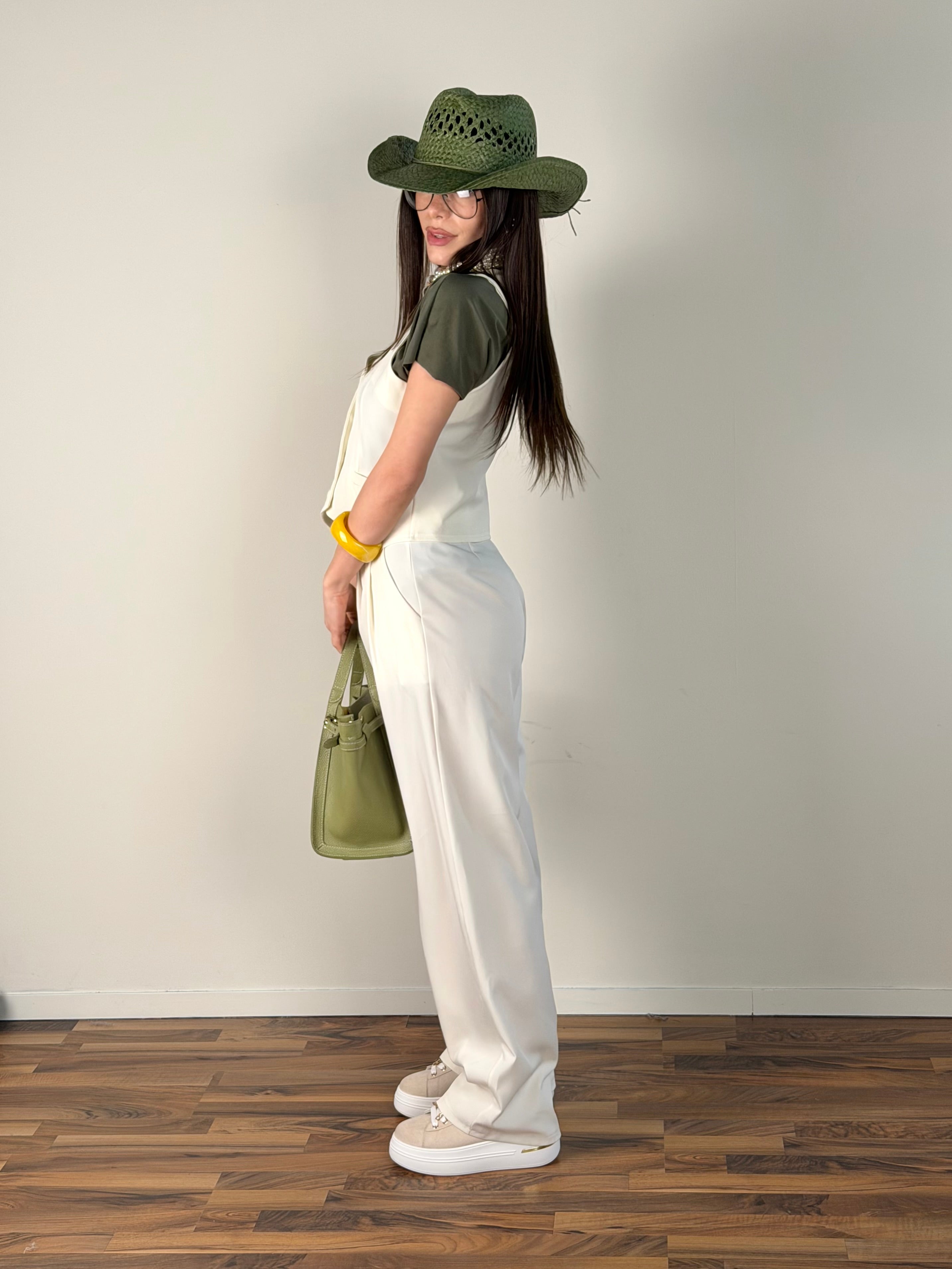 Pantalone Luxe beige