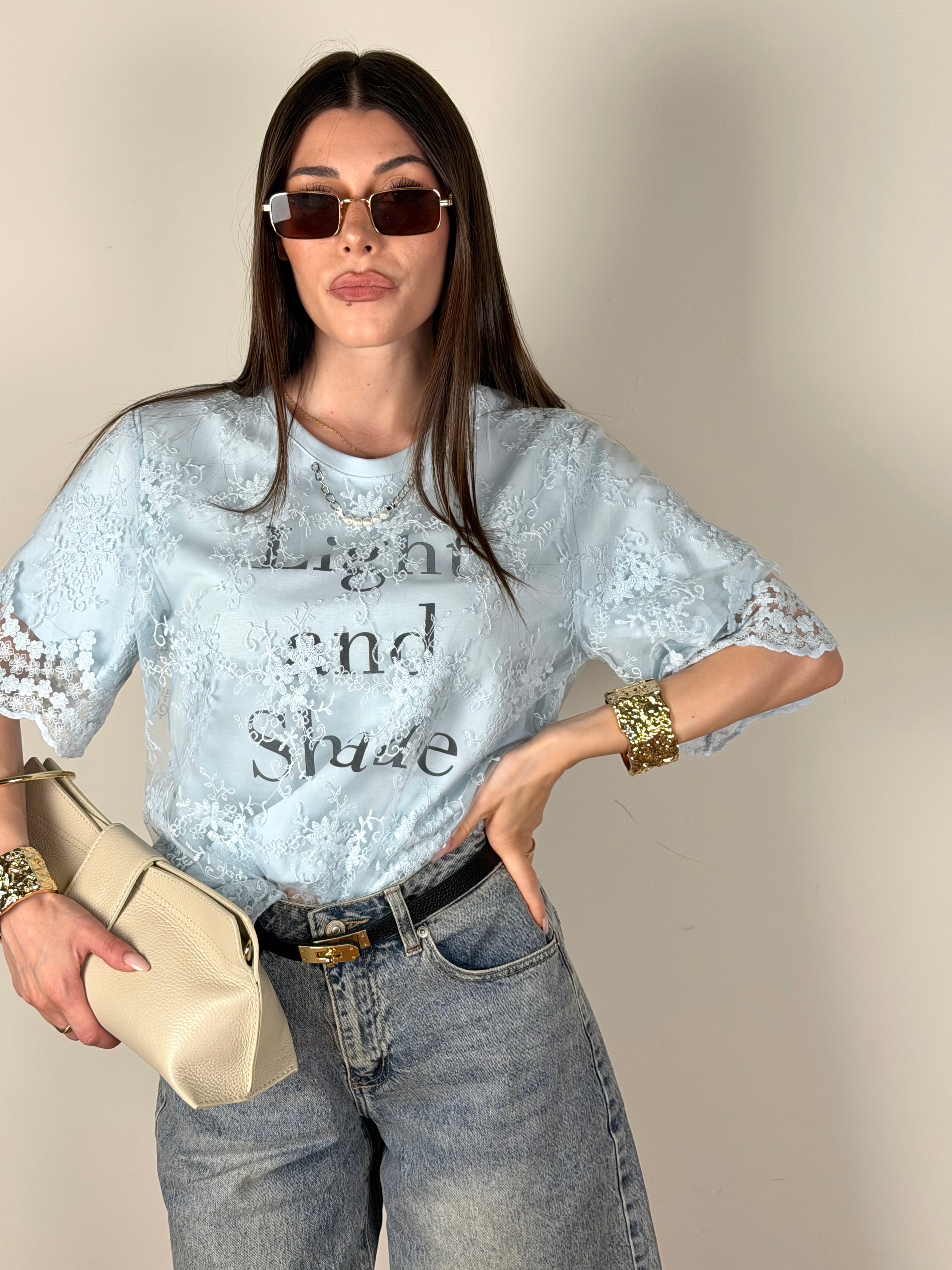 Maglia Light celeste