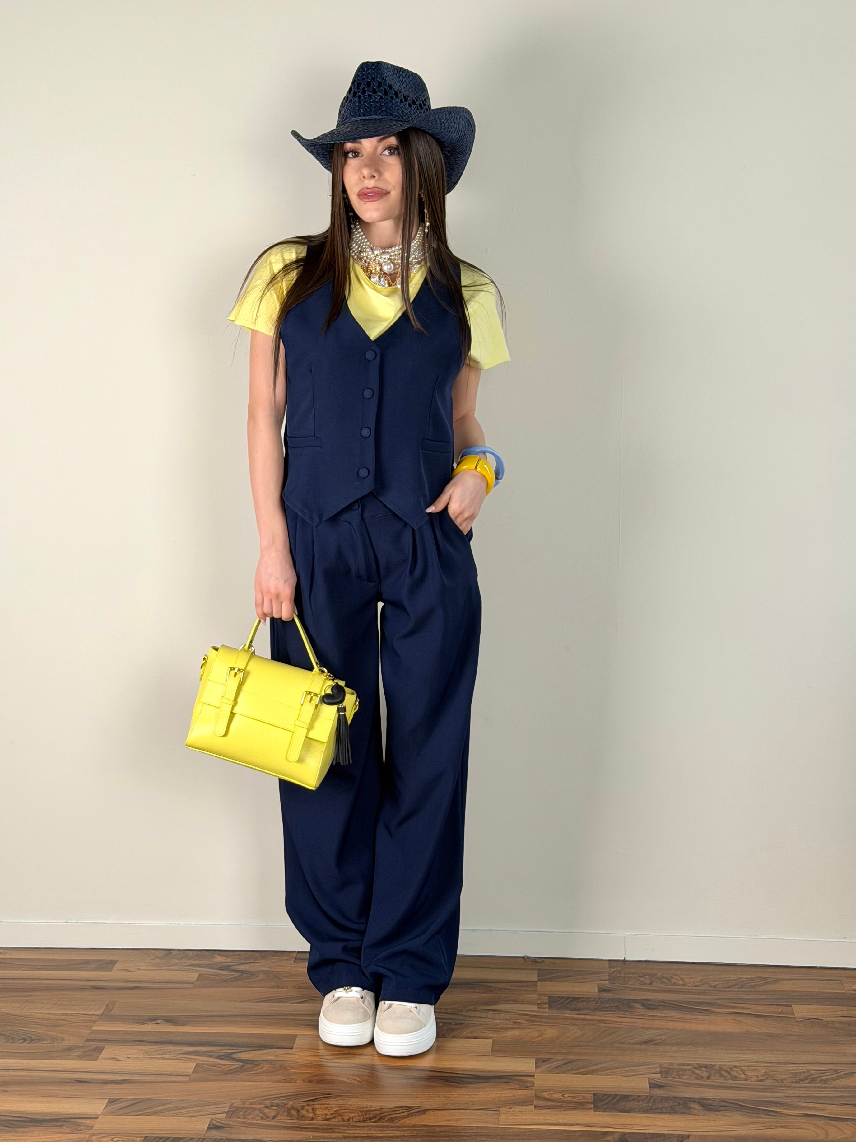Gilet Luxe blu