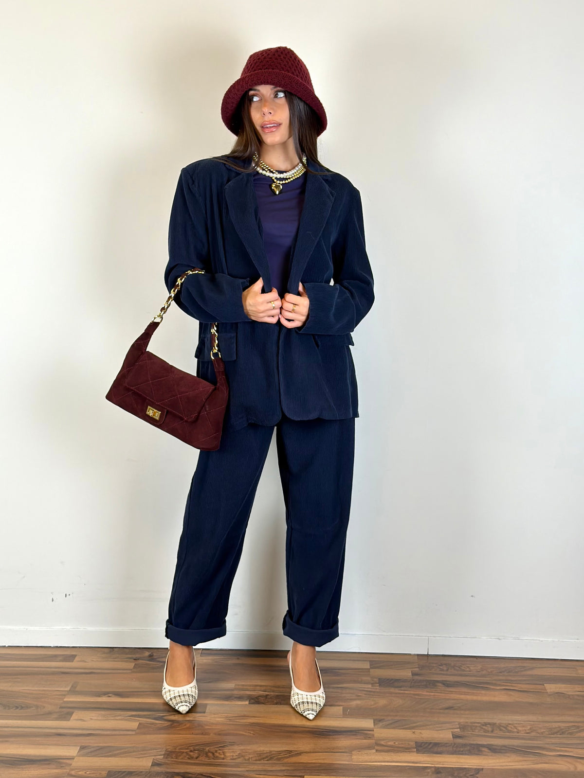 Giacca Autunno blu
