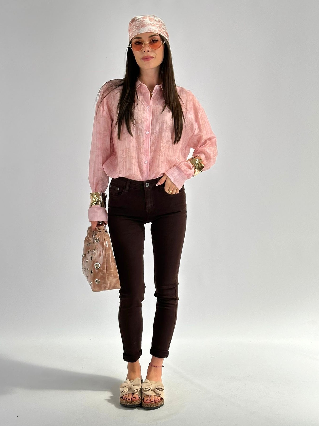 Jeans Elisir marrone