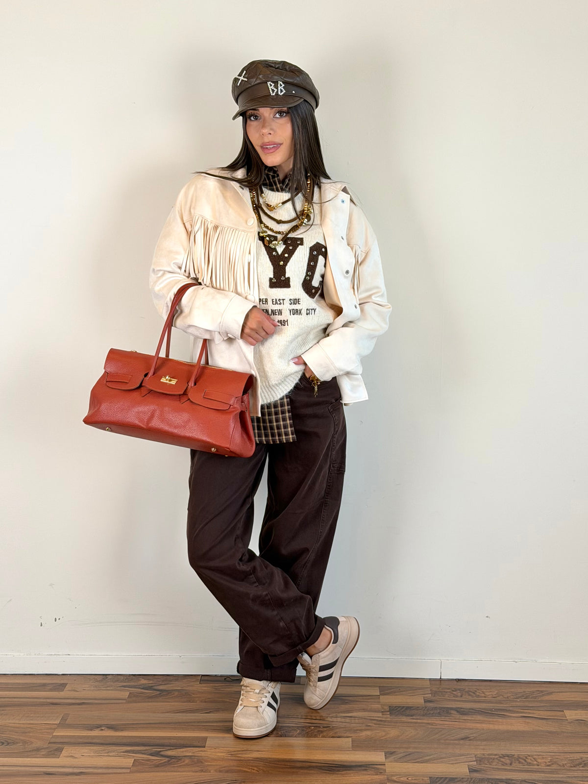 Camicia Galles beige