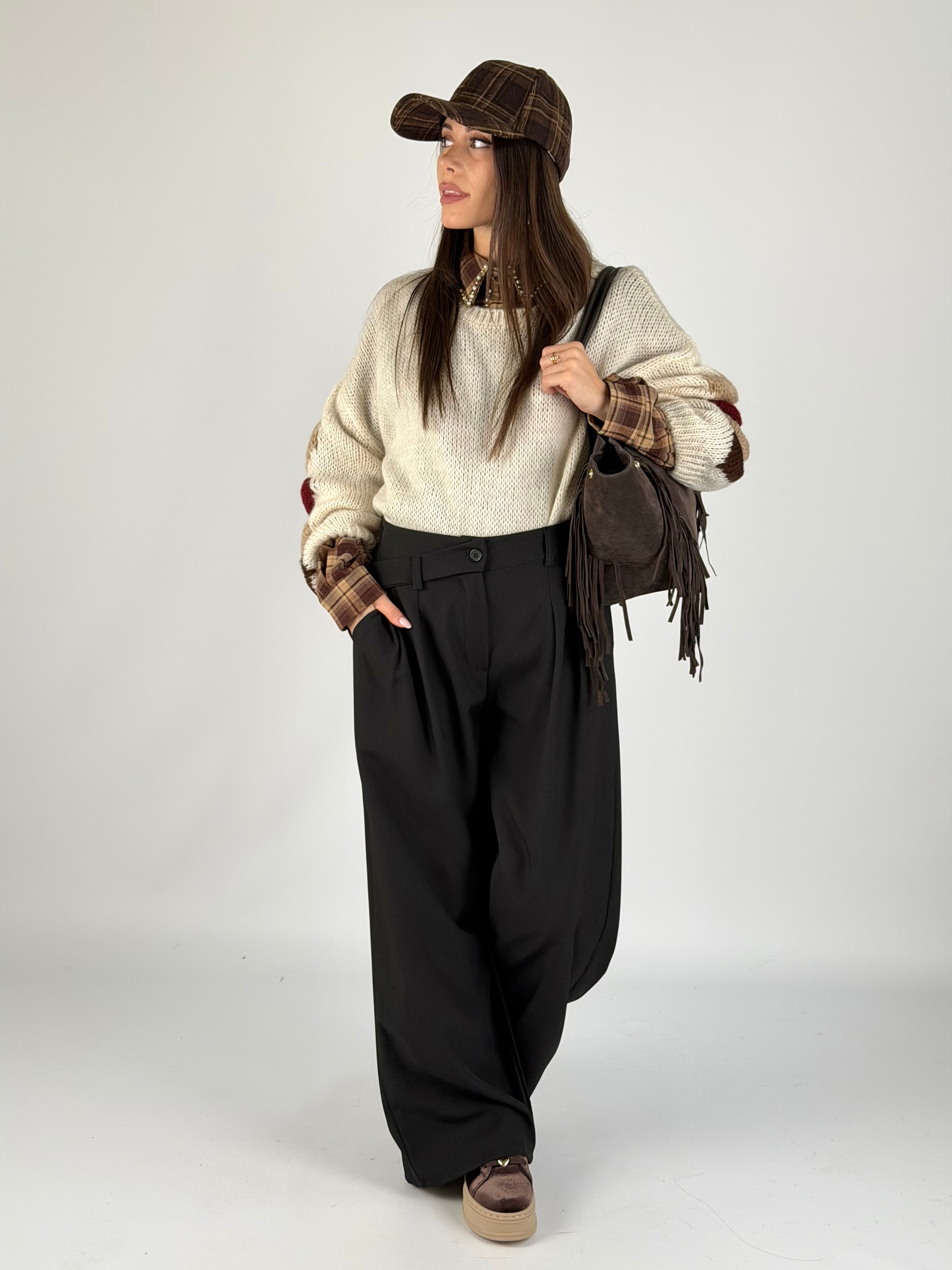 Pantalone Elettra nero