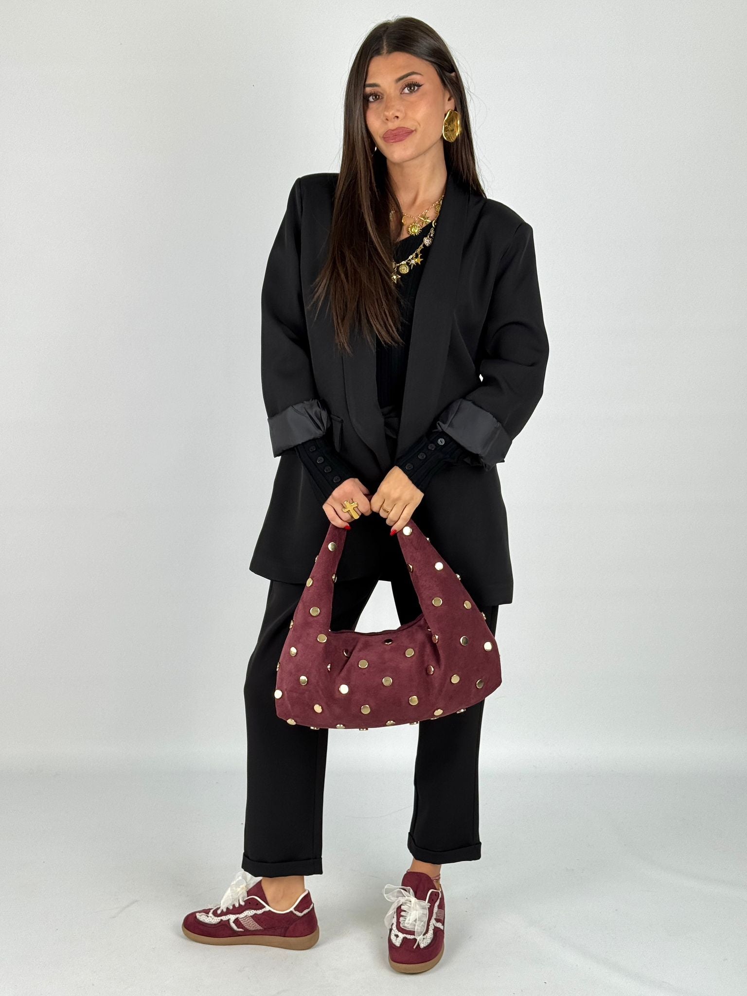 Giacca completo Amira nero