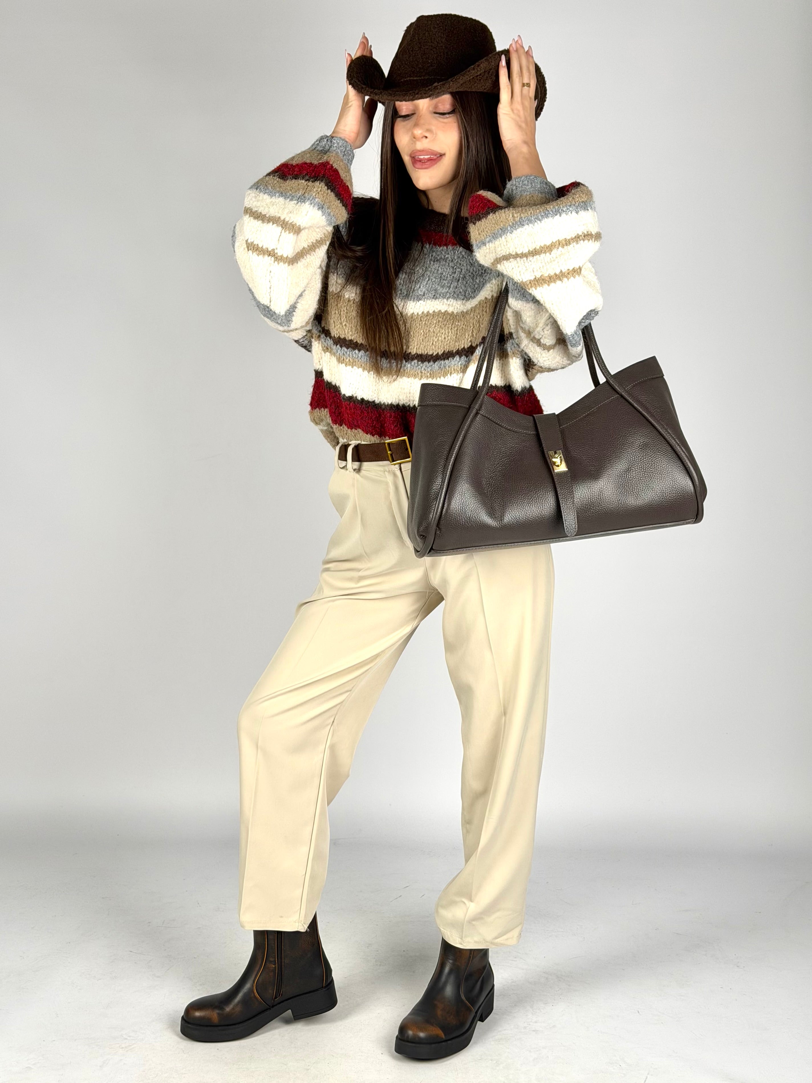 Pantalone Rachel beige