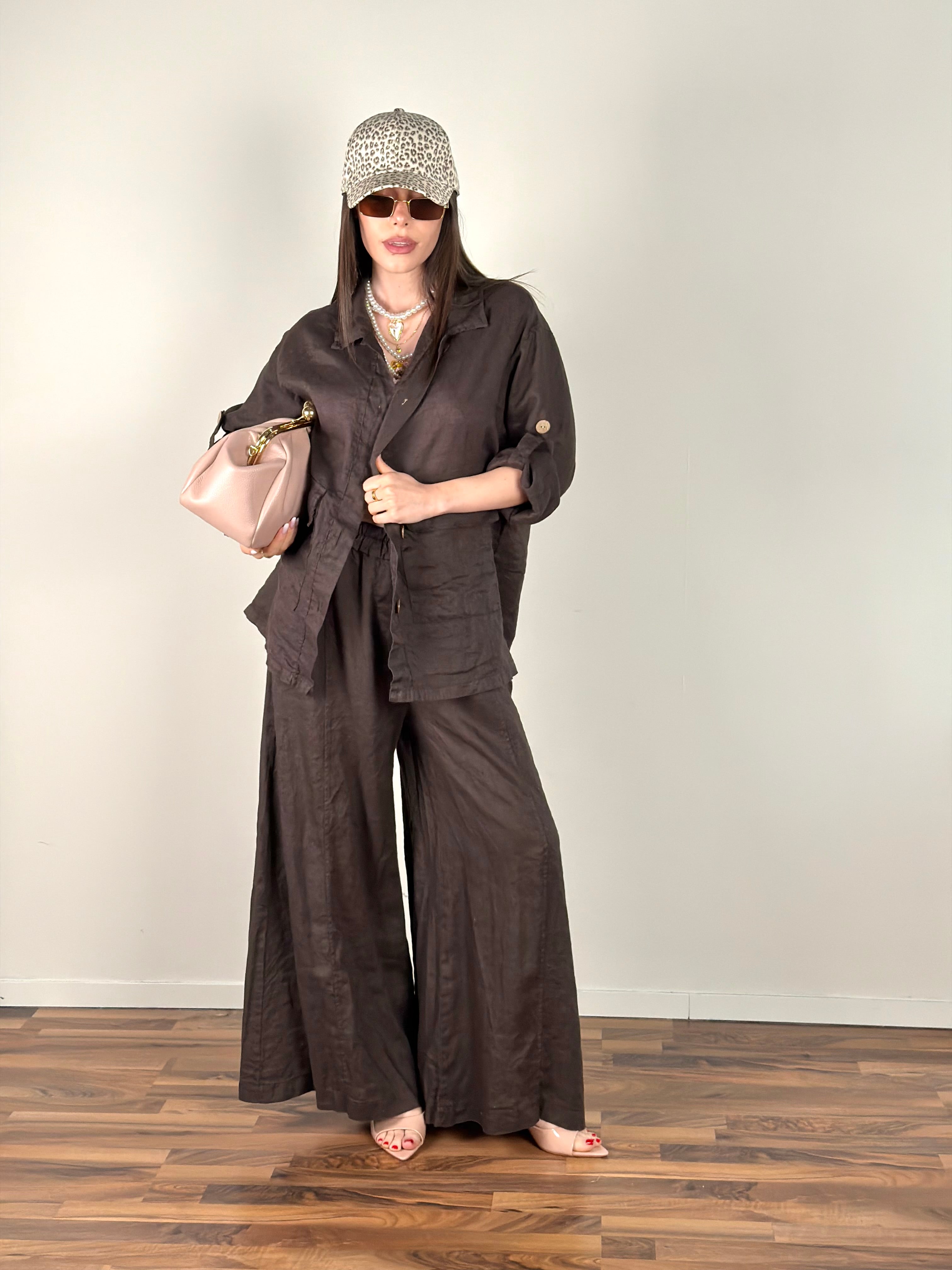 Camicia lino Andrea moro