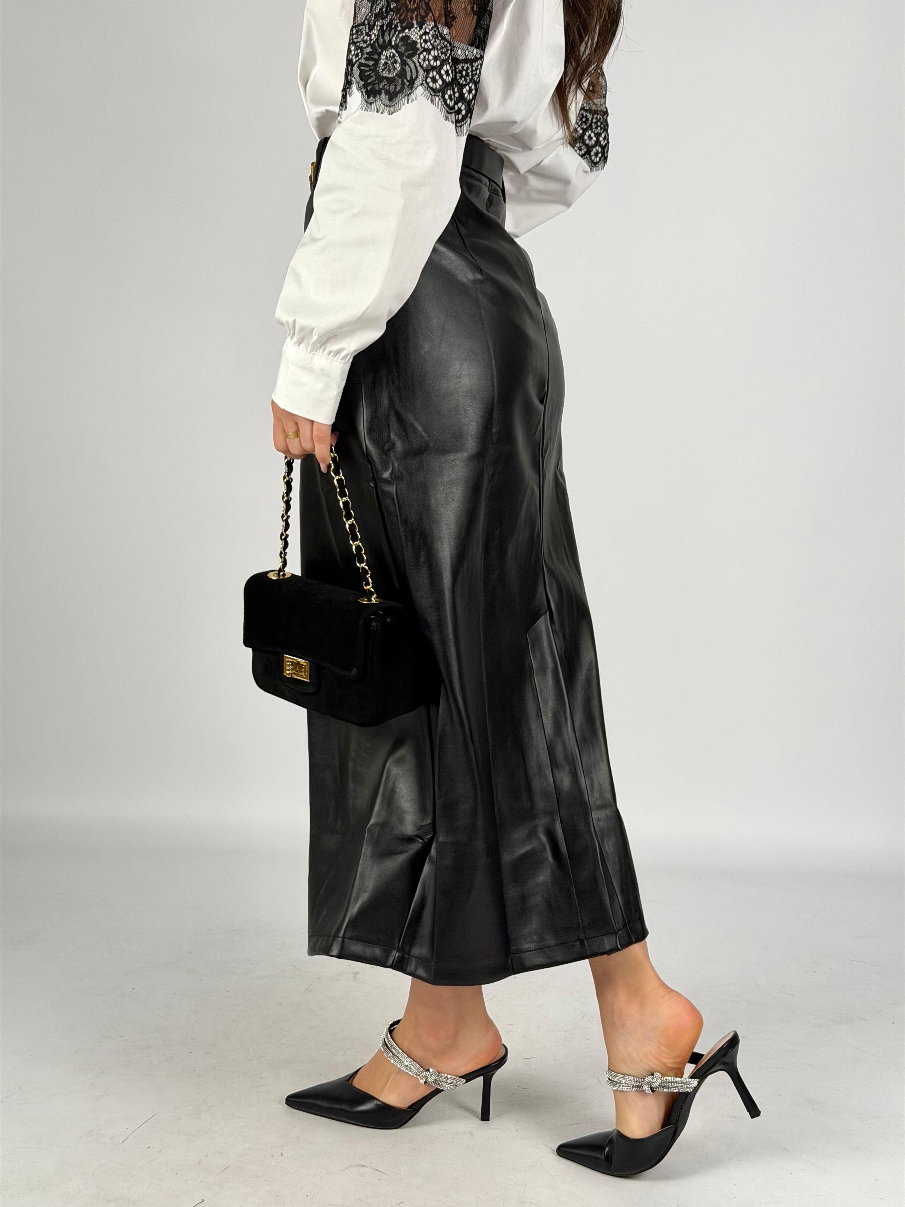 Gonna lunghette Selma nero