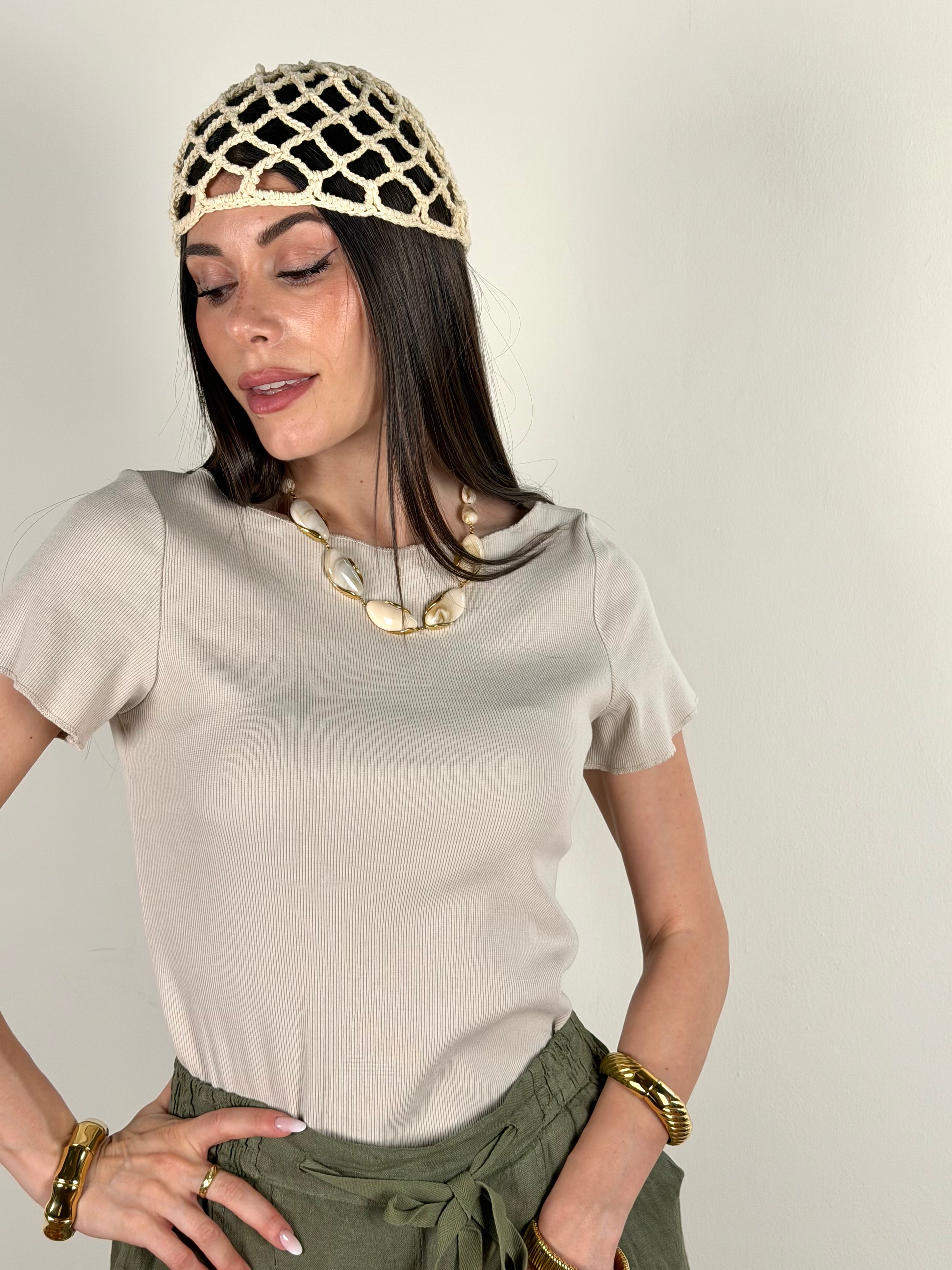 Maglia Tessa beige