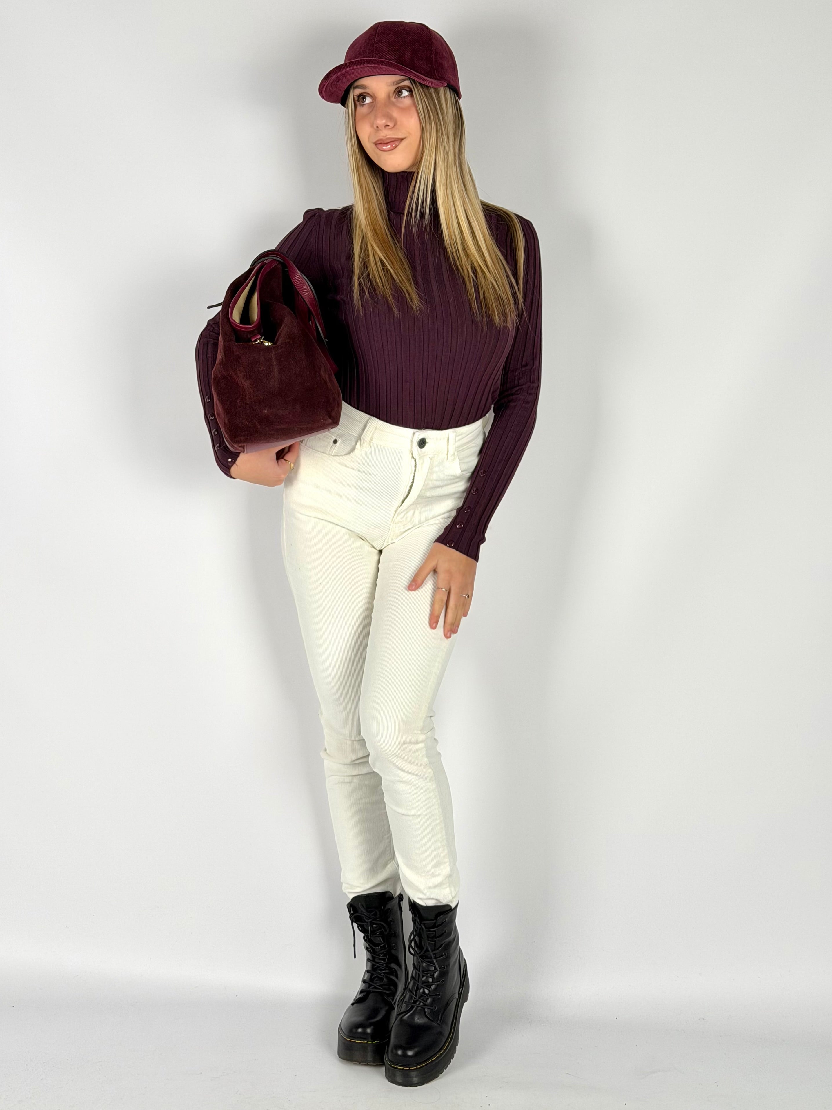 Pantalone Stone panna