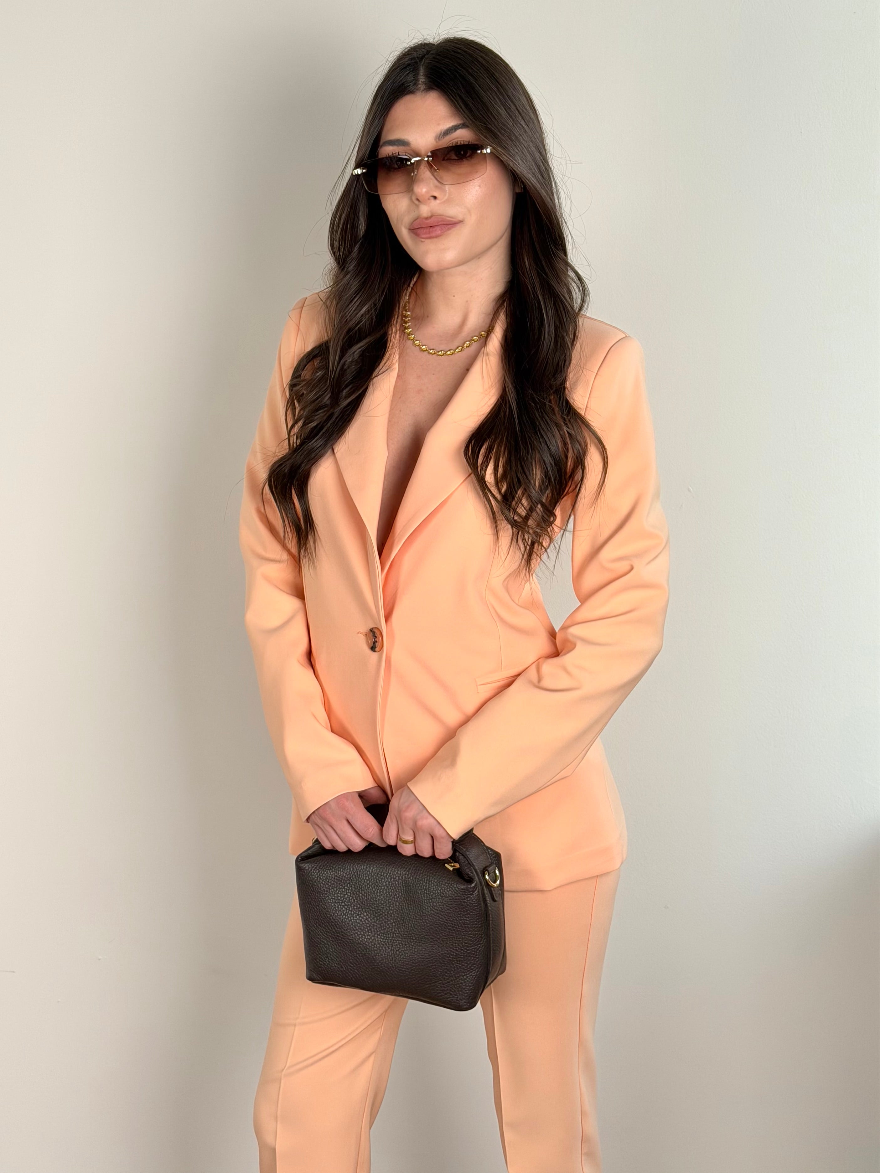 Completo Ashley arancio pesca