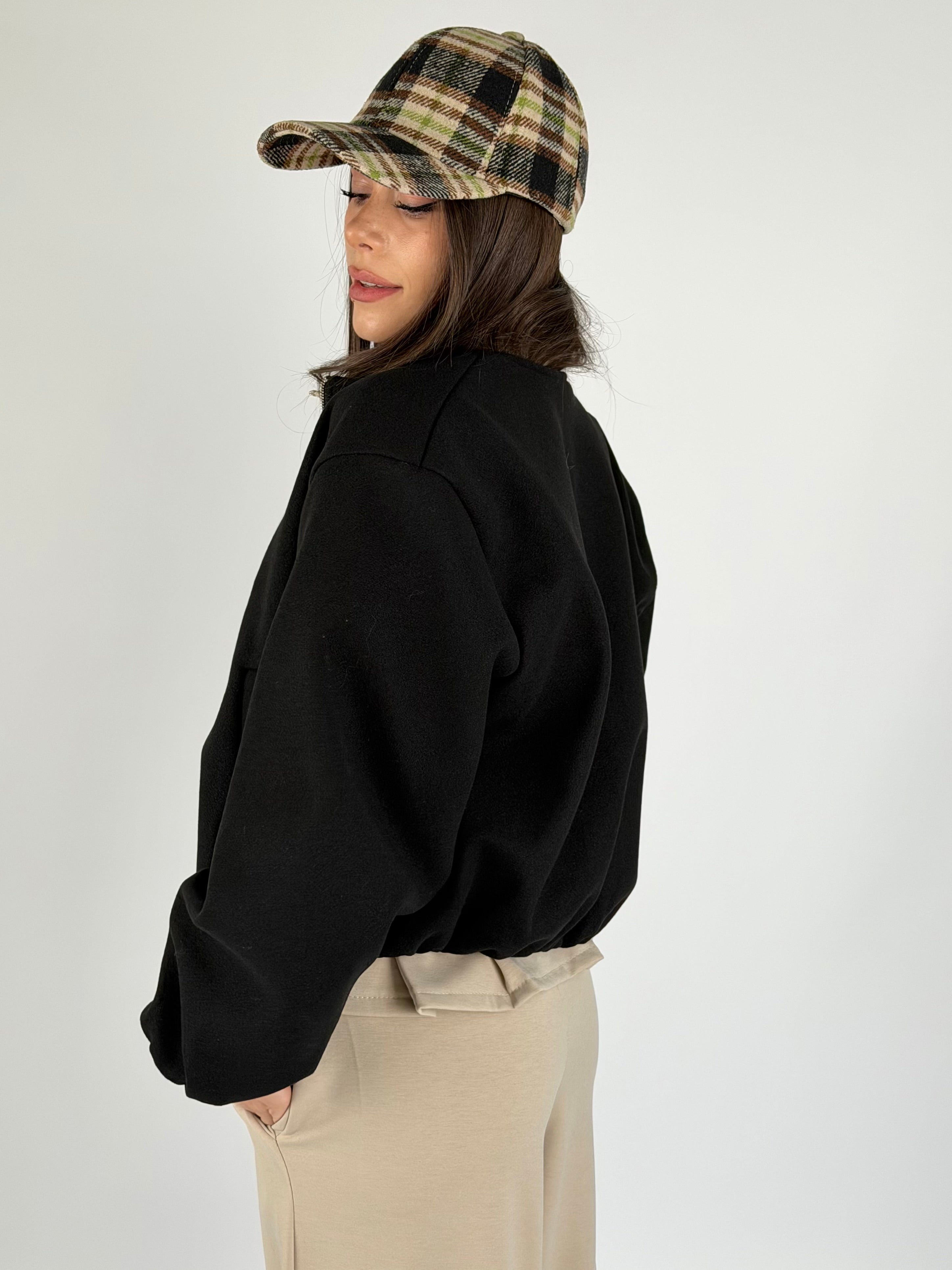 cappotto bomber Anisa nero