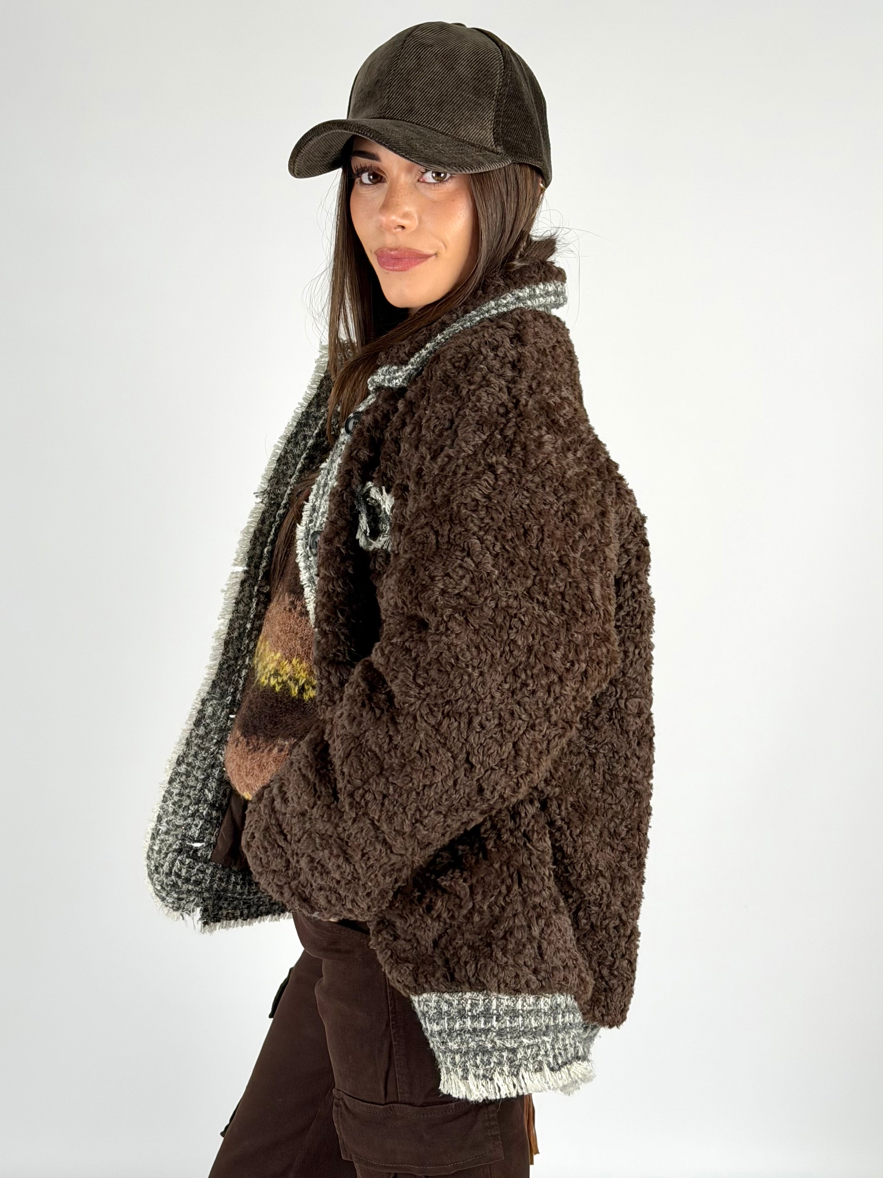 Cappotto teddy moro