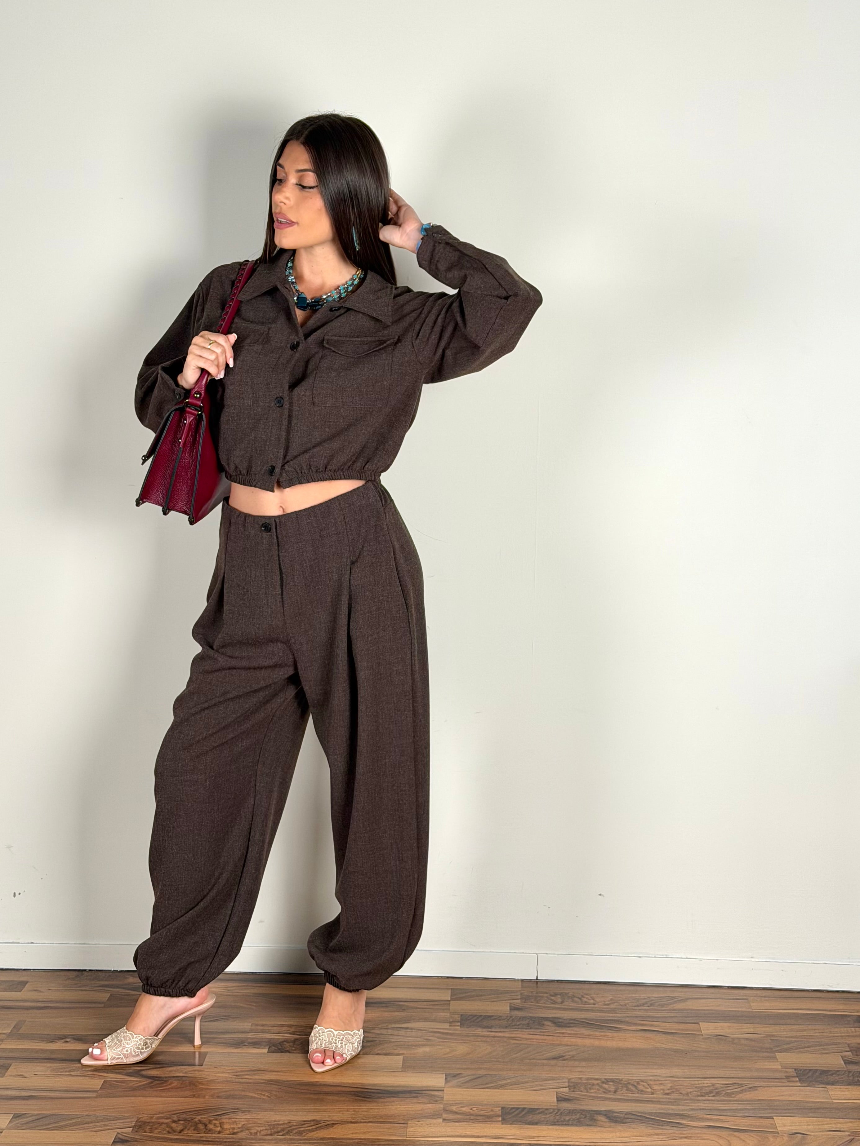 Camicia completo Trix moro