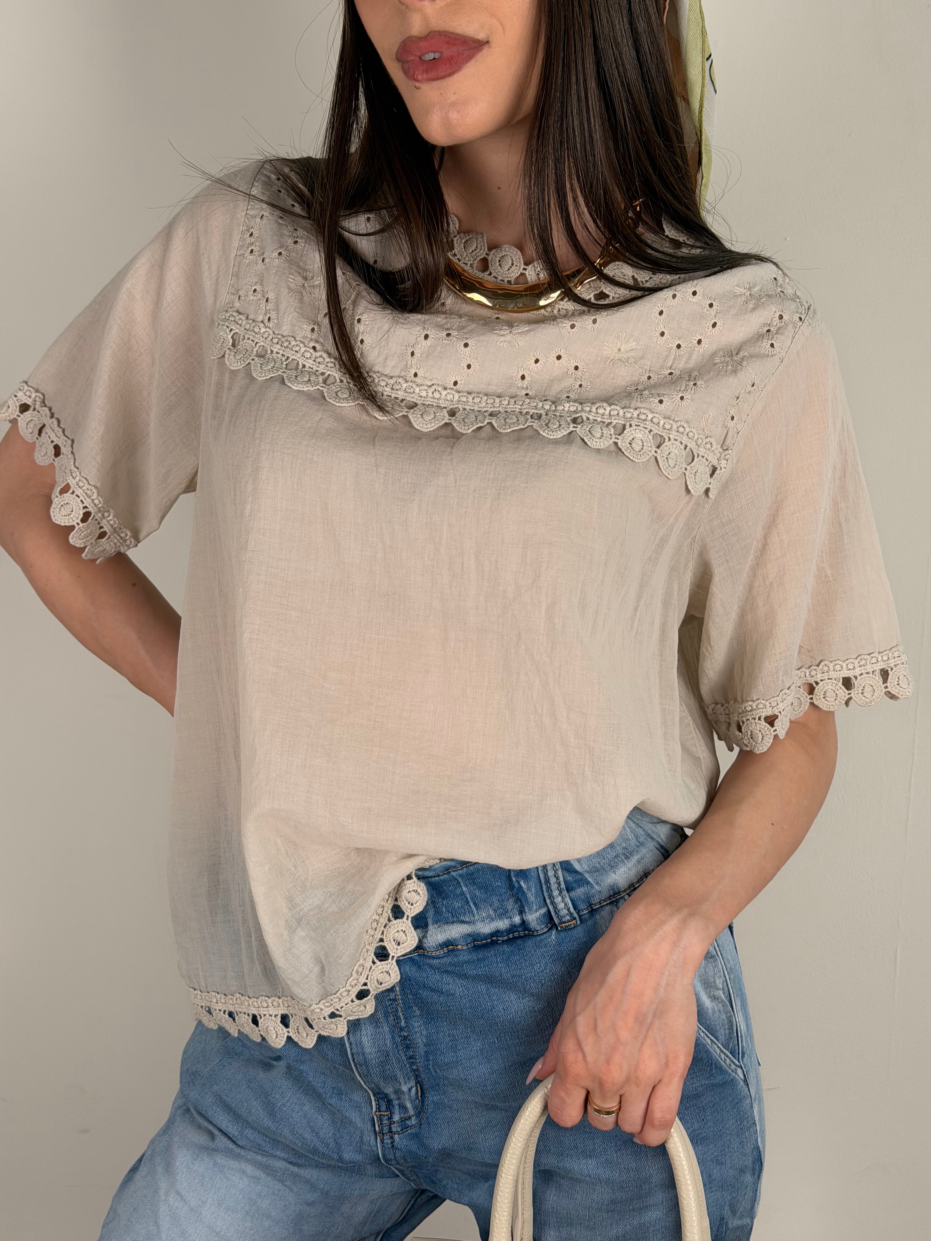 Maglia Eclissi beige